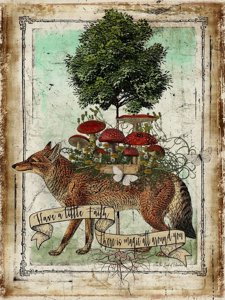 Artisan Fox Tree 44X60 Canvas Wall Tapestry_.jpg