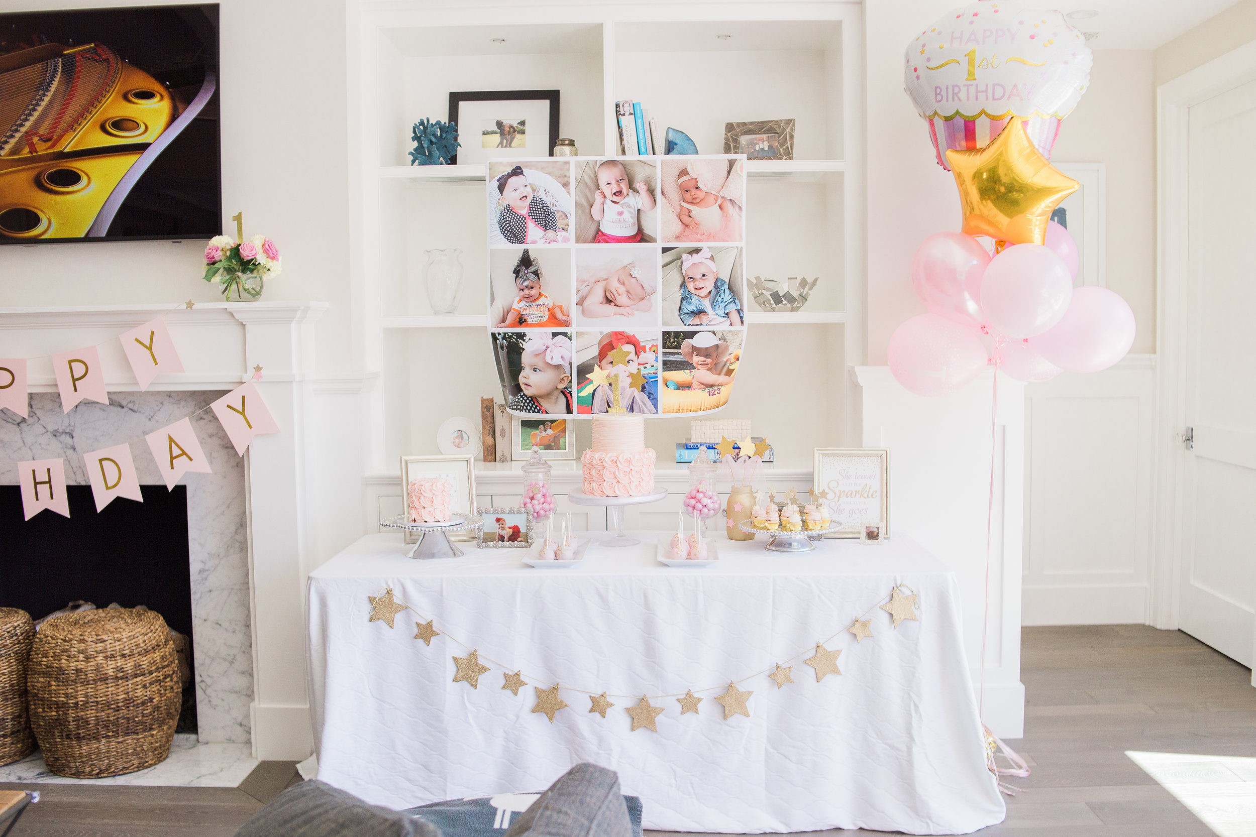 First Birthday Party Ideas for Girls - Later Ever After, BlogLater