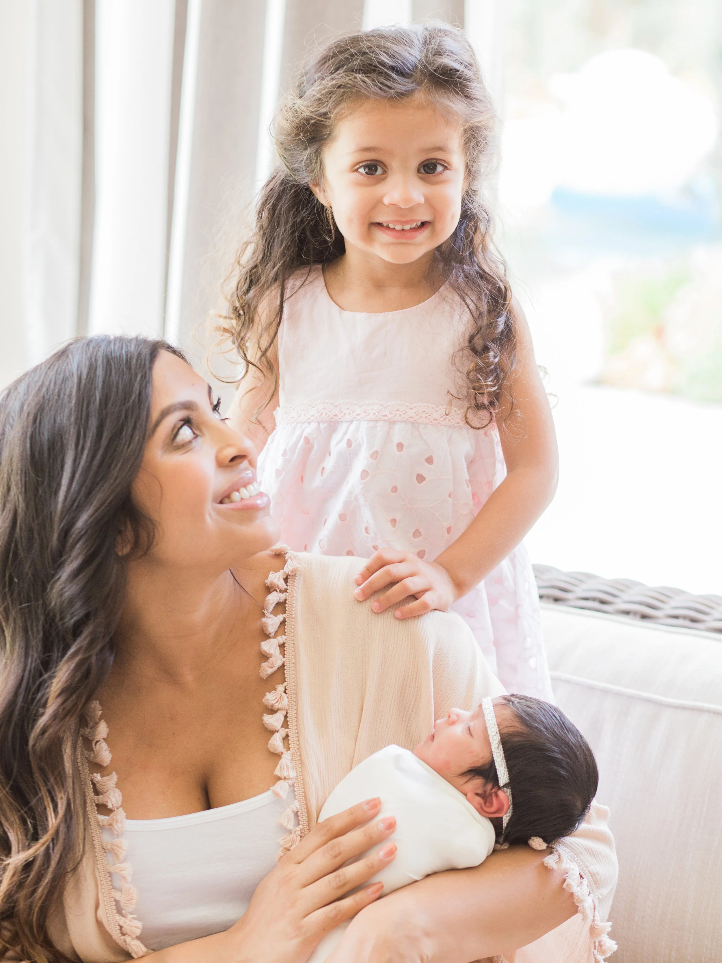 irvine california newborn lifestyle family photo