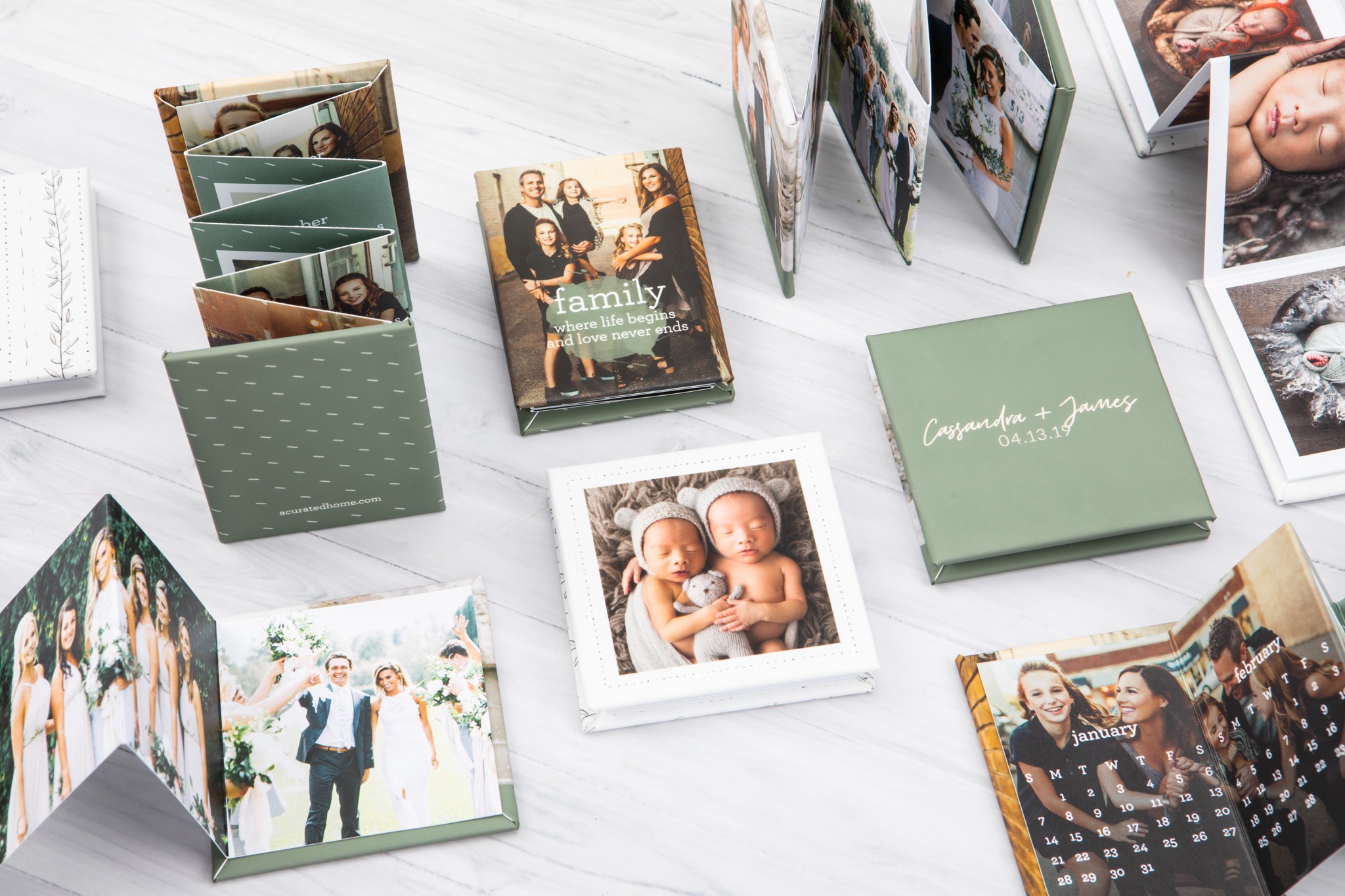 Dana Point Maternity Photographer mini accordion books.jpeg