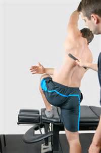 An example of IASTM combined with movement to get improve effectiveness of the work.
