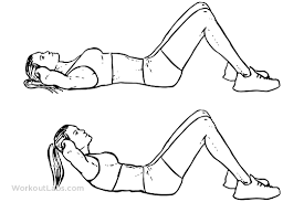 The crunch is a good exercise that isolates the rectus abdominals without engaging the psoas, as long as the shoulder blades remain on the floor, with trunk flexion.