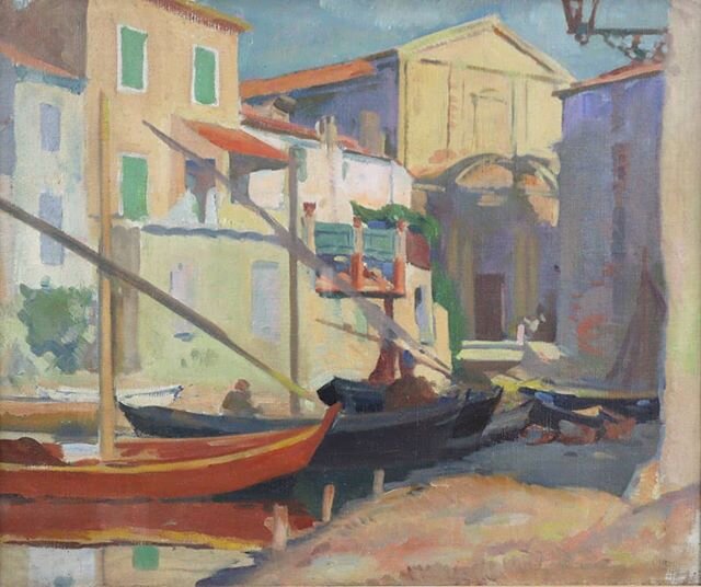 Alexander Graham Munro, R.S.W. (1903-1985).
&quot;Martigues&quot;,
Oil on Canvas.
.
.
Included in our 28th July Fine Art and Antiques sale.
.
.
Entries invited until 16th July.
.
.
.
.
.
.
.
.
.
.
.
#fineart #antiques #paintings #oilpainting #oilpain