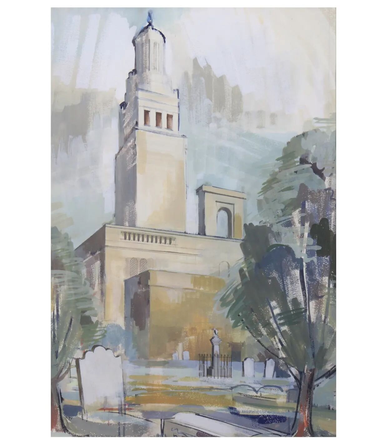 Please note we are closed for the Easter weekend and re-open on Tuesday 2nd April
We wish everyone a very happy Easter and relaxing break!

CYNTHIA TEW (1909-)
Beckford's Tower, Bath

Included in our May Fine Art and Antiques Sale
Accepting entries u