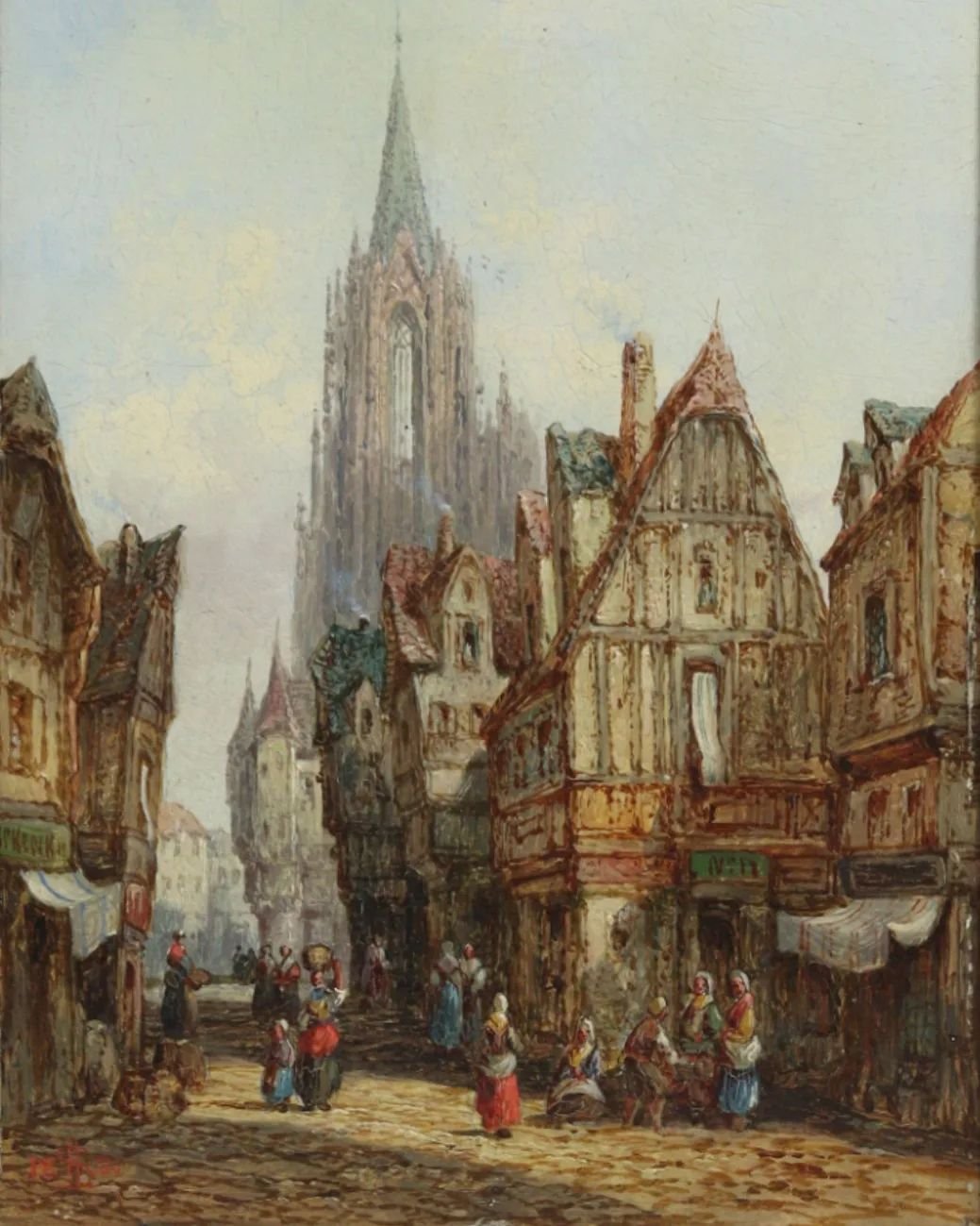 Henry Schafer (1841 - c.1914)
&quot;Chartres, France&quot;, 1881
Oil on panel

One of a pair, included in our May Fine Art &amp; Antiques Sale

Entries invited until 18th May

.

.

.

.

.

.

.

#fineart #antiques #oilpaintings #oilpainting #art #1