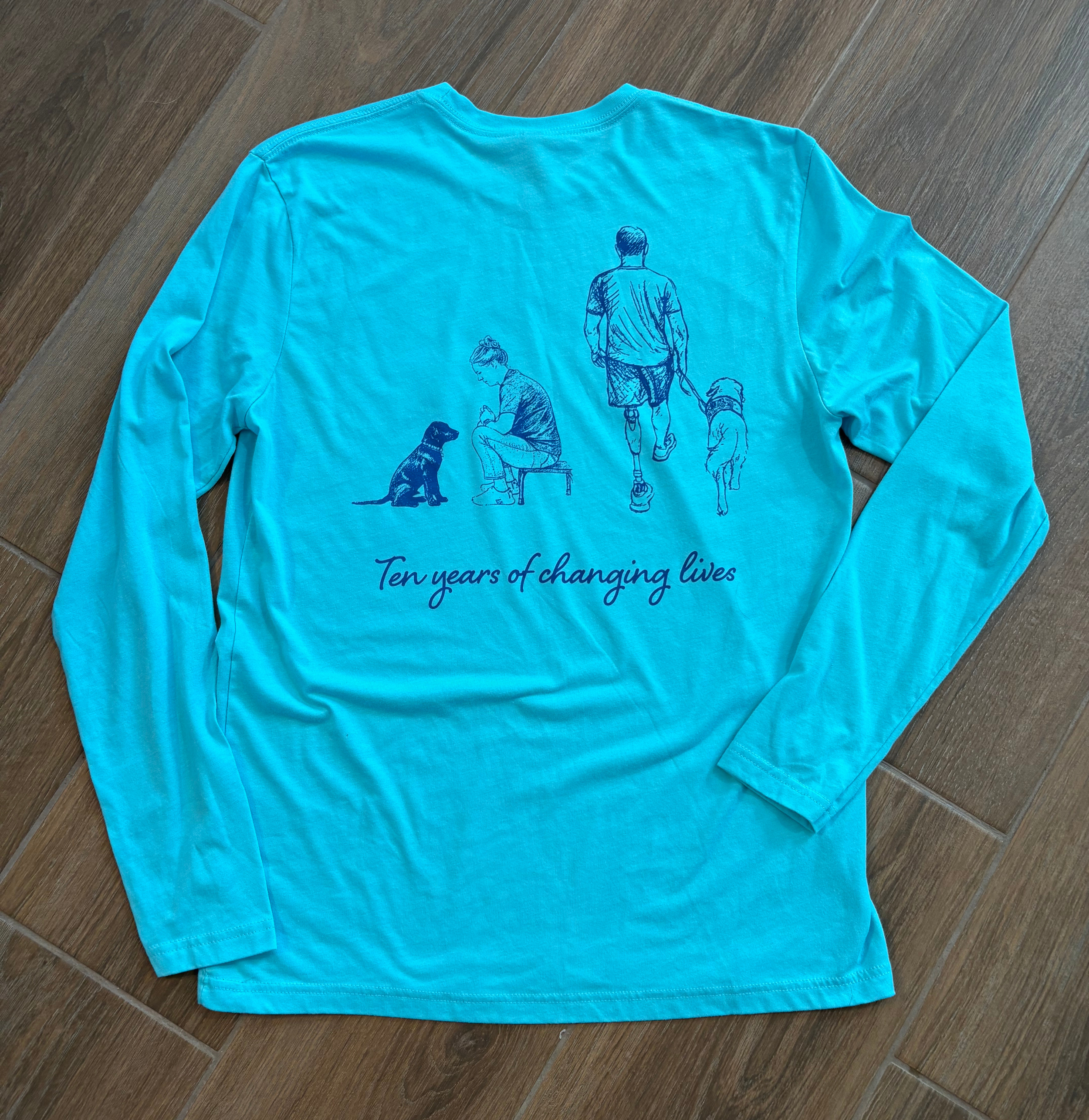 Adult Long Sleeve Teal Back.png