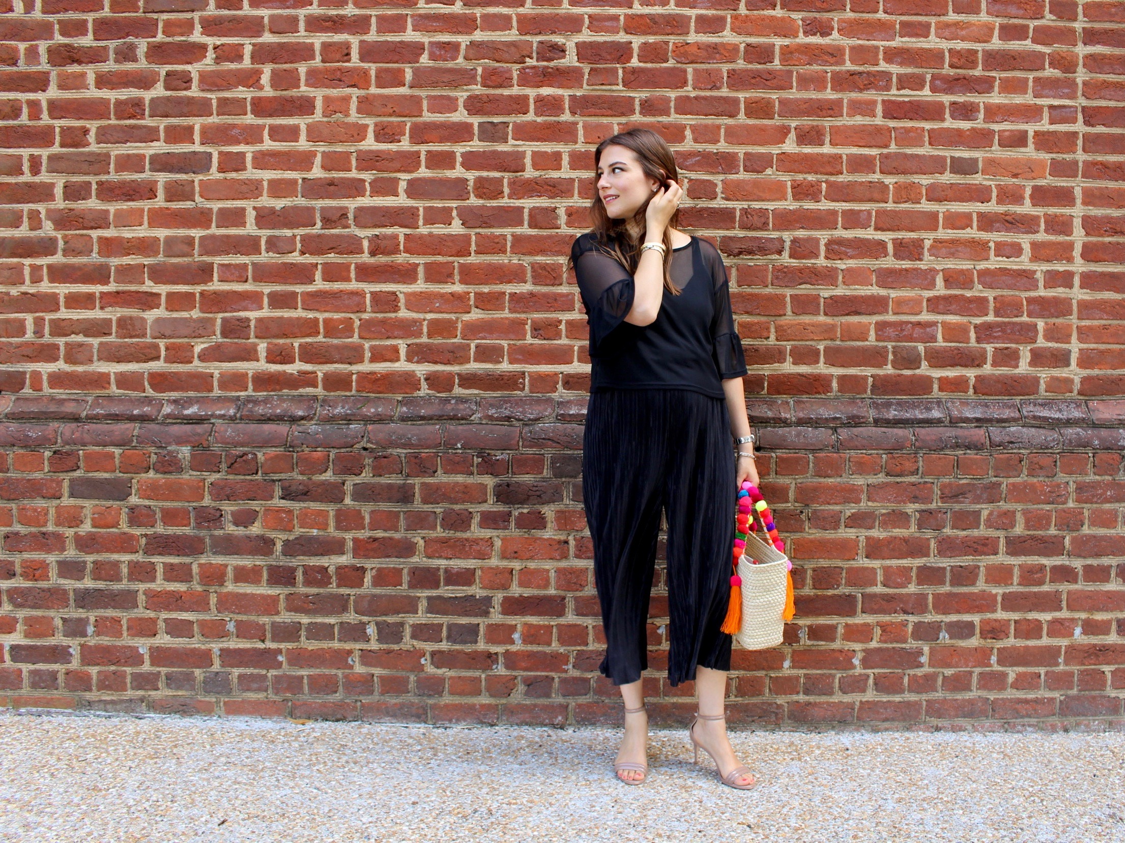 THAT BLACK JUMPSUIT / SUMMER STYLE / PREGNANCY STYLE / MATERNITY STYLE / FASHION / NICOLEMCARUSO.COM