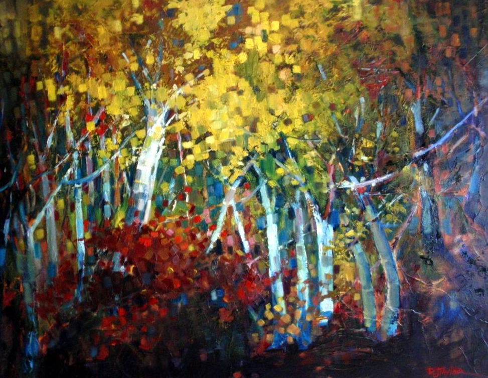 Autumn Woodland 30x40 oil SOLD