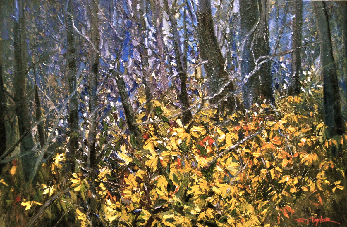 Forest Garden 30x40 oil SOLD