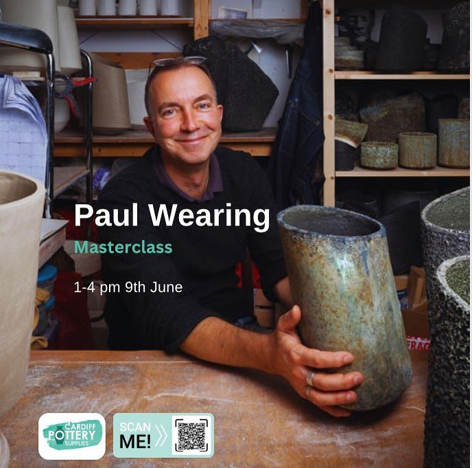 Upcoming MASTERCLASS: PAUL WEARING, an amazing opportunity to spend a Sunday afternoon with the ceramic artist Paul Wearing. You can book your space via the website. Paul&rsquo;s sculptural vessels, crafted by hand, are inspired by our connection wit