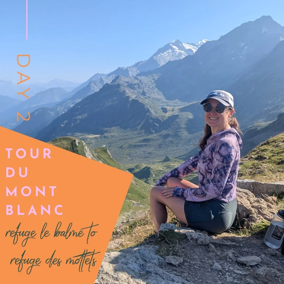 Tour Du Mont Blanc Day 2 - Refuge La Balme to Refuge des Mottets