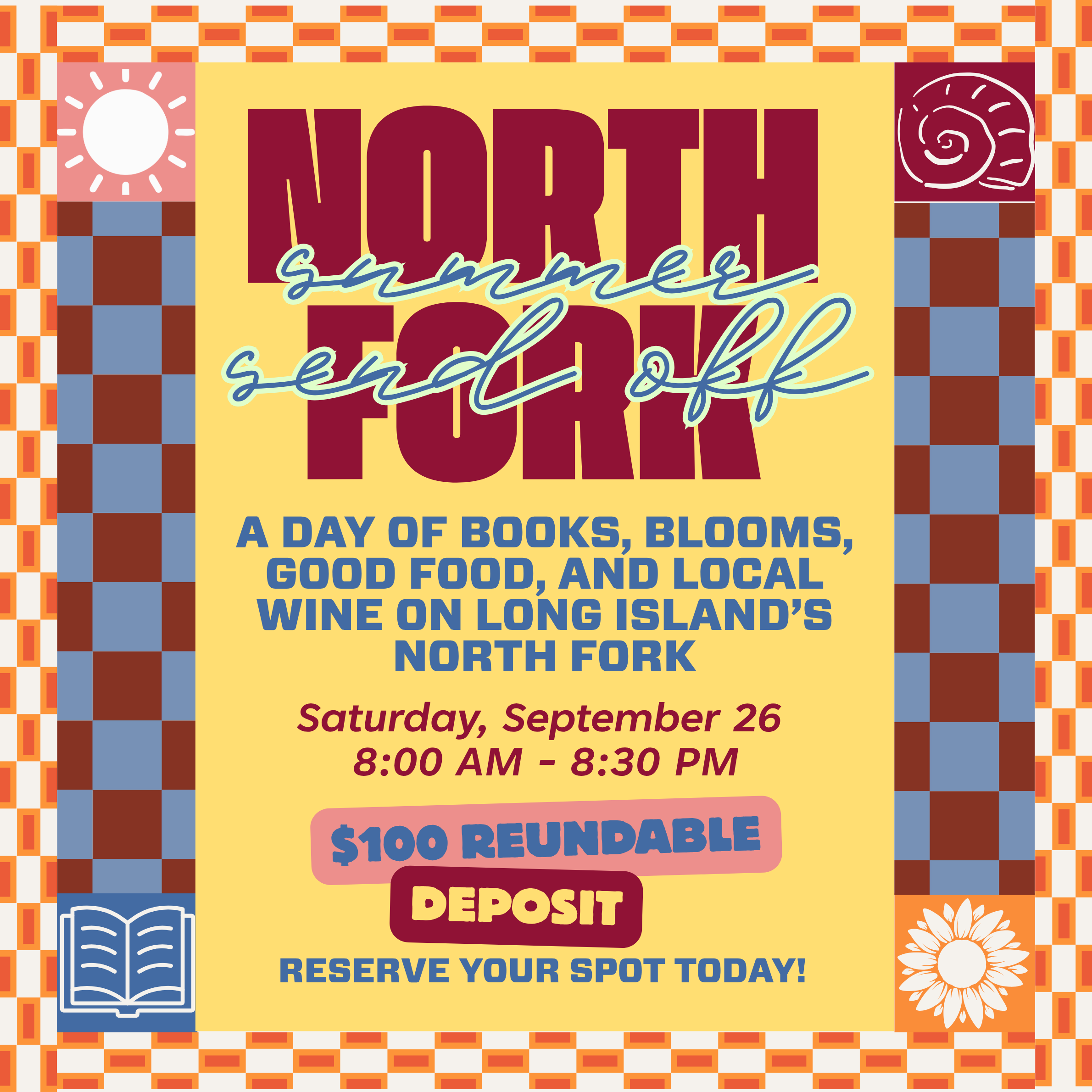 North Fork Summer Send Off Deposit