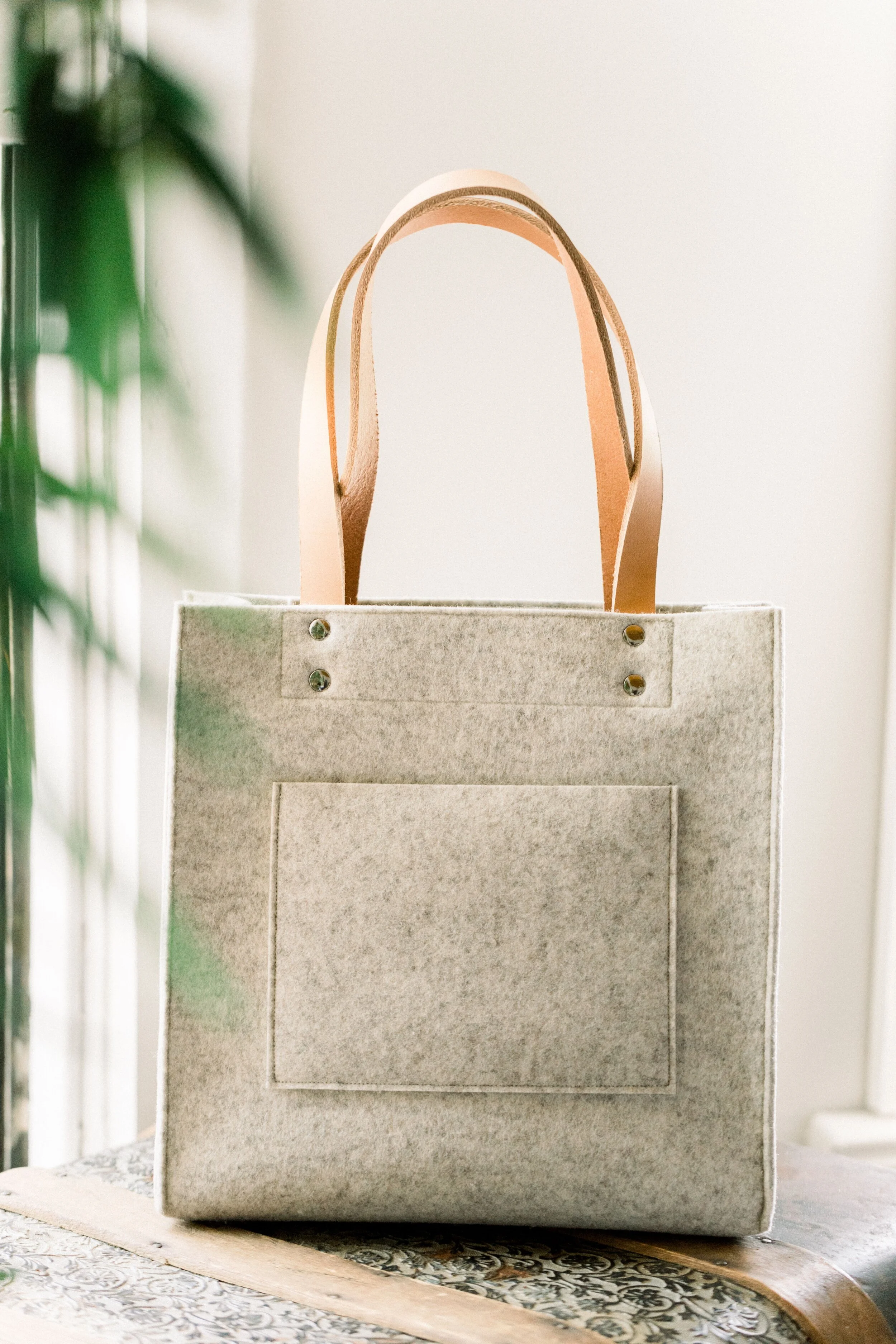 WAKATI: Power Lilac Wool and Sisal Tote Bag – The Basket Room