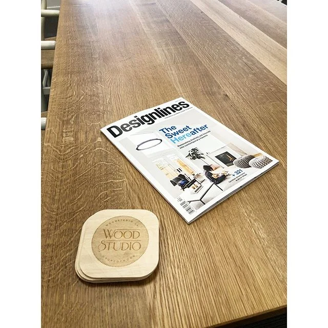 Seems like everyone is building tables these days, so why not me too, built from 1/4 cut white oak and a clear lacquer finish. I’ve really grown fond of white oak in the last couple of years it’s a minimalist look but the crazy fleck really stands out when you get close. This front space of the shop has really proven to be useful after so much work has gone into it, it’s a great place to meet clients and get some paperwork done.