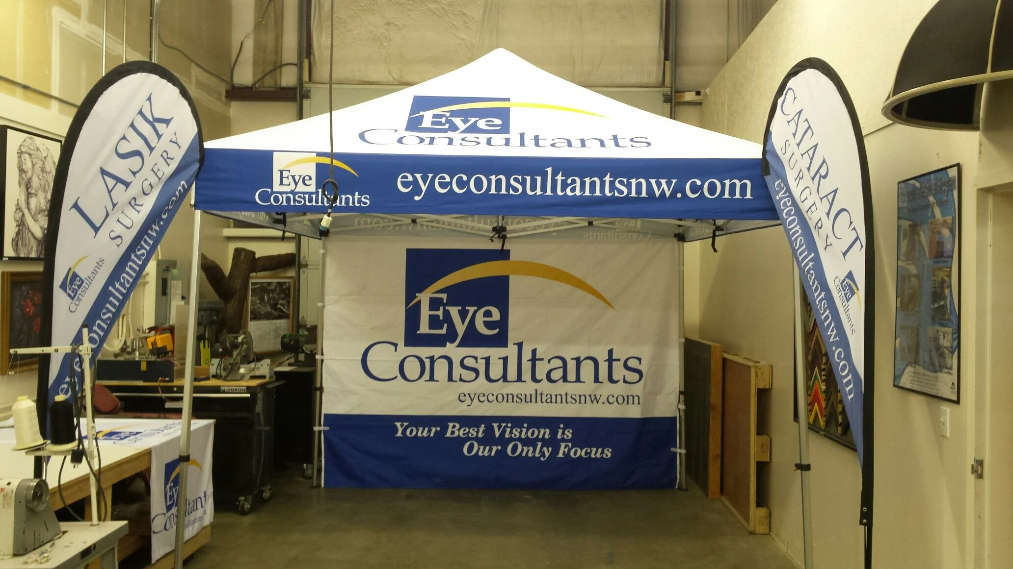 Trade Show Signs Banners And Pop Up Tents K M Graphics Spokane