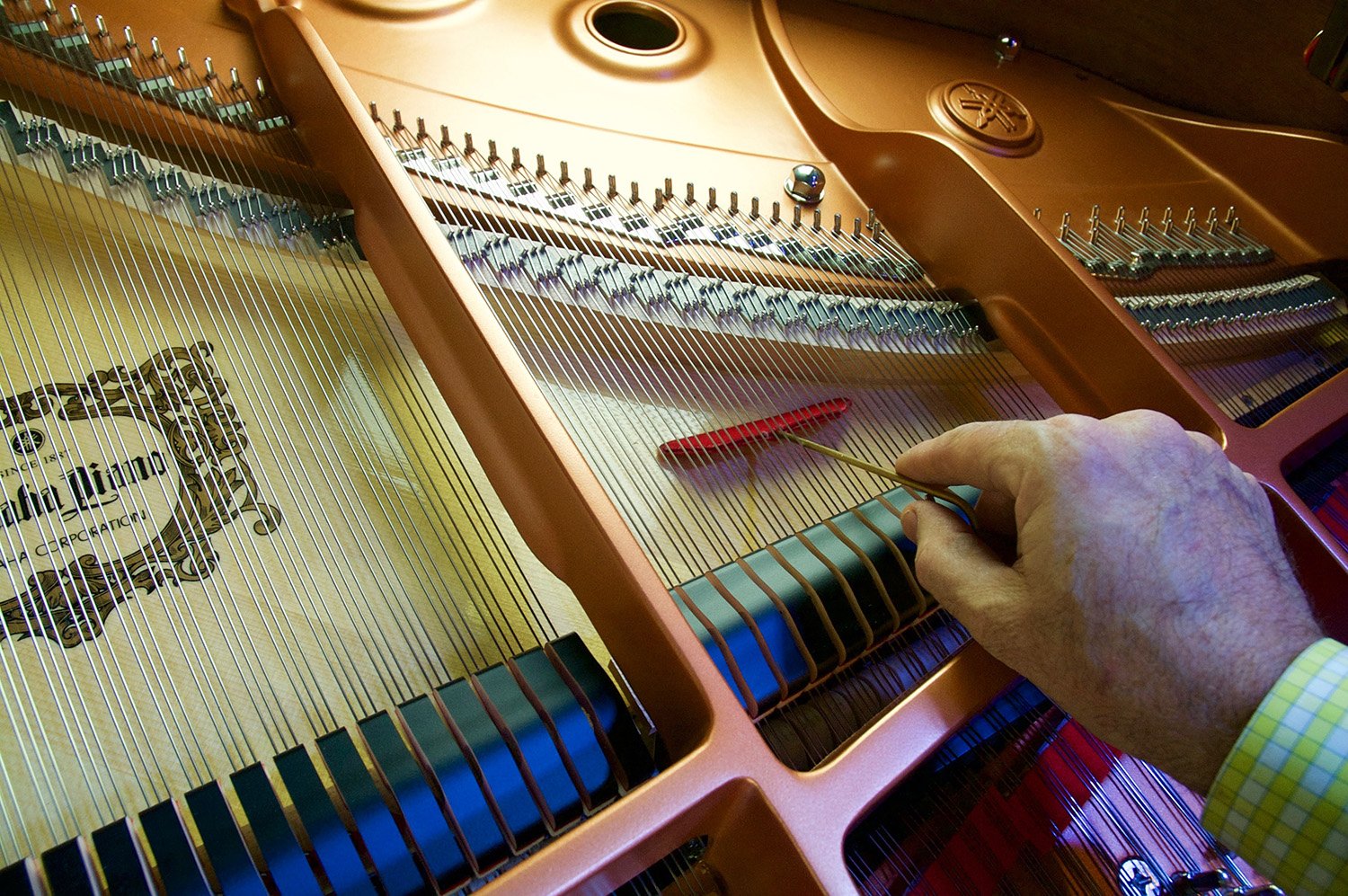 How do I clean my piano?