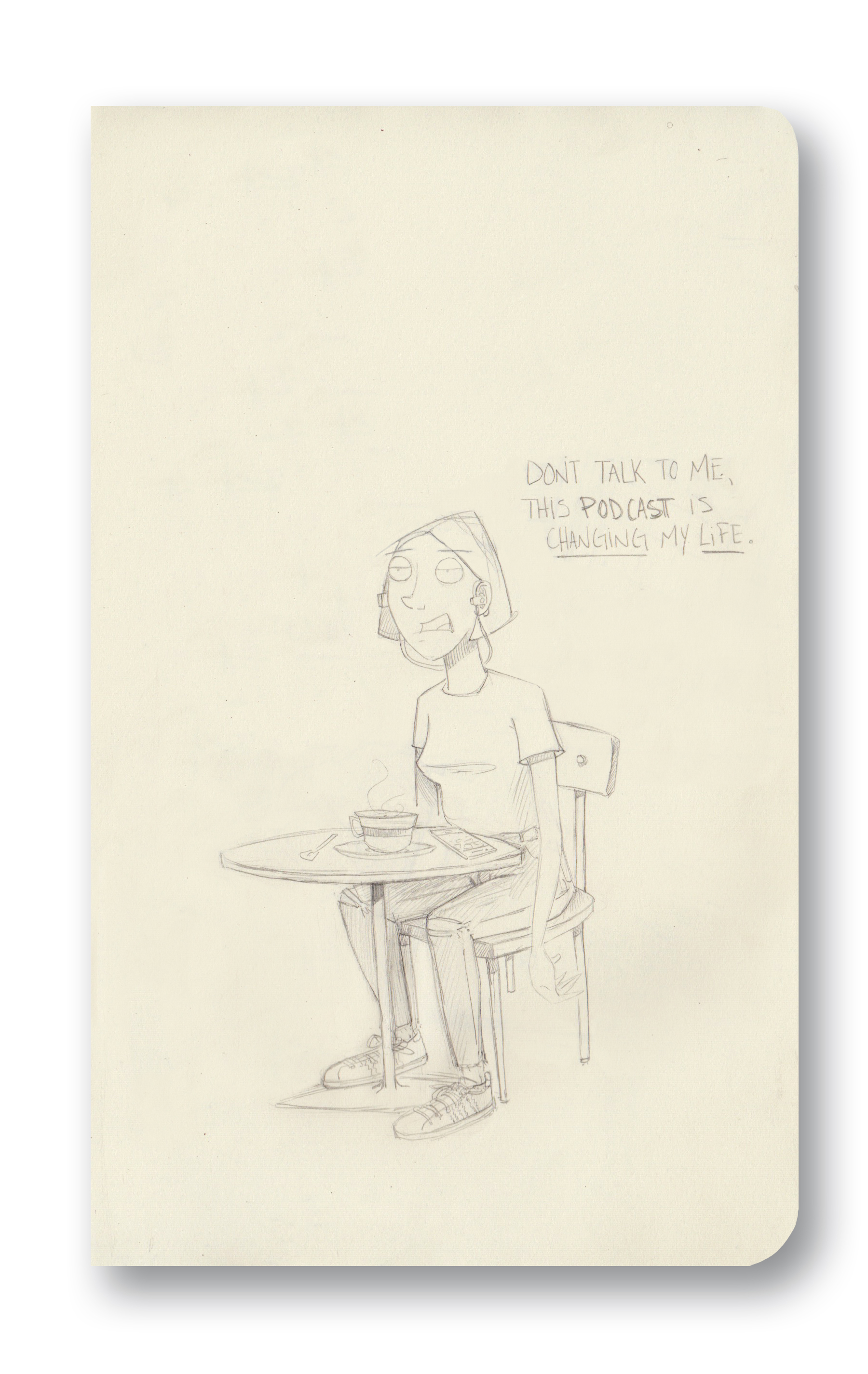Podcasts Pencil 5.25 x 8”