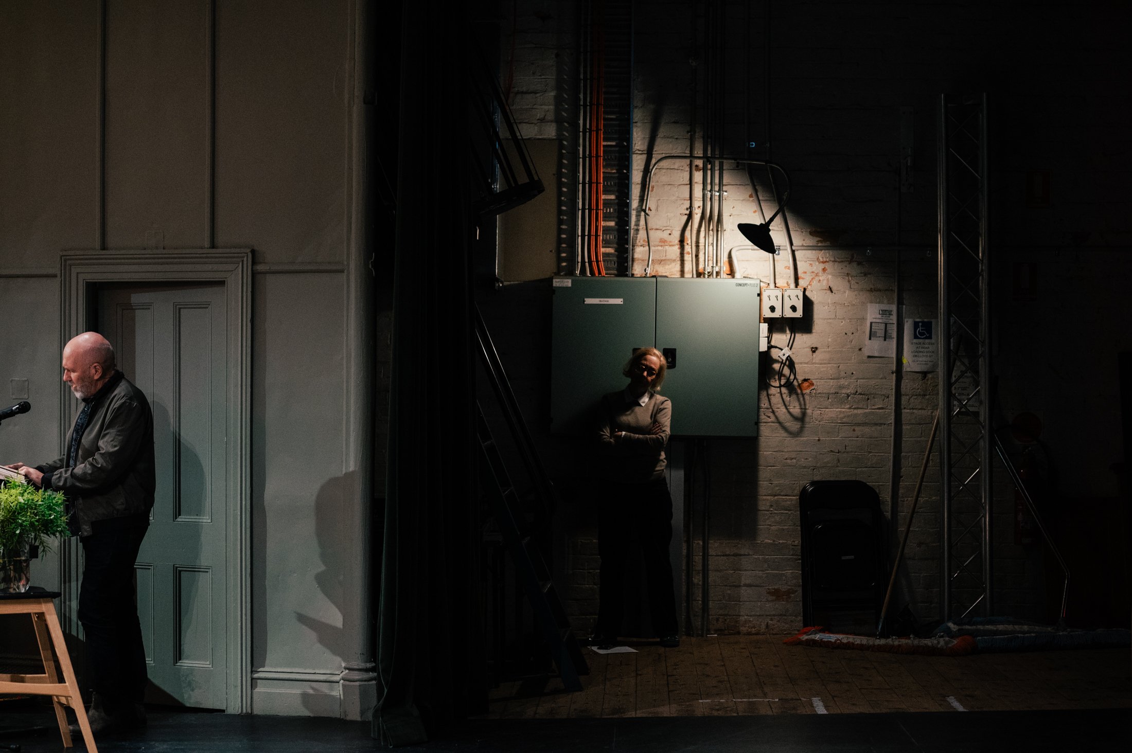 Richard Flanagan for @northern_books at Castlemaine Town Hall. I love BTS work and this just might have been inspired by recent read Sophie, Standing There by Meg Mason!