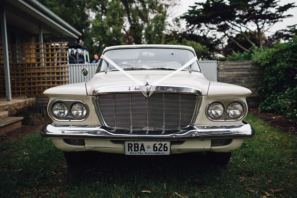 valiant wedding car