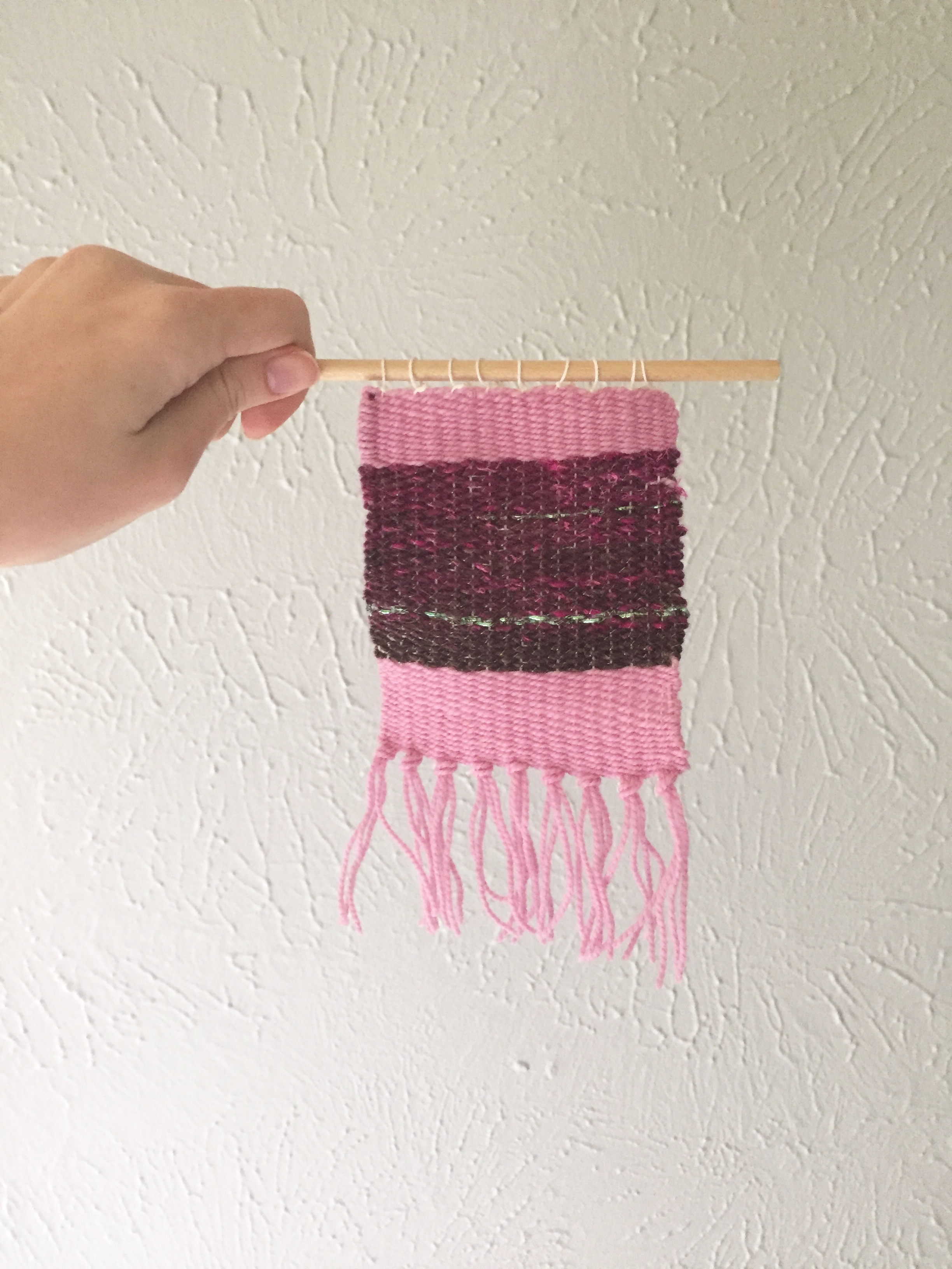 My first weaving! 