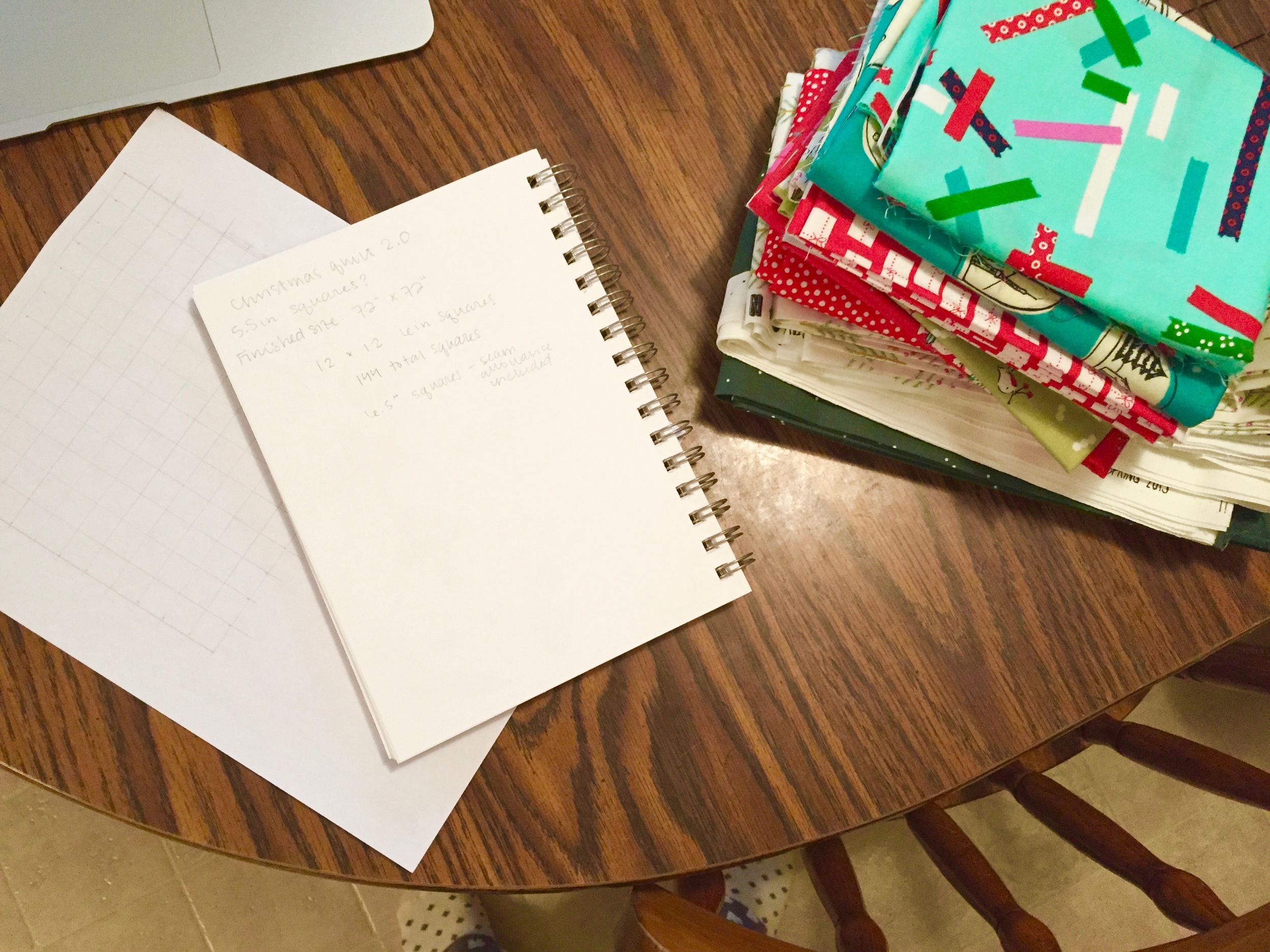 I use my high school math skills more for quilts than anything else! 