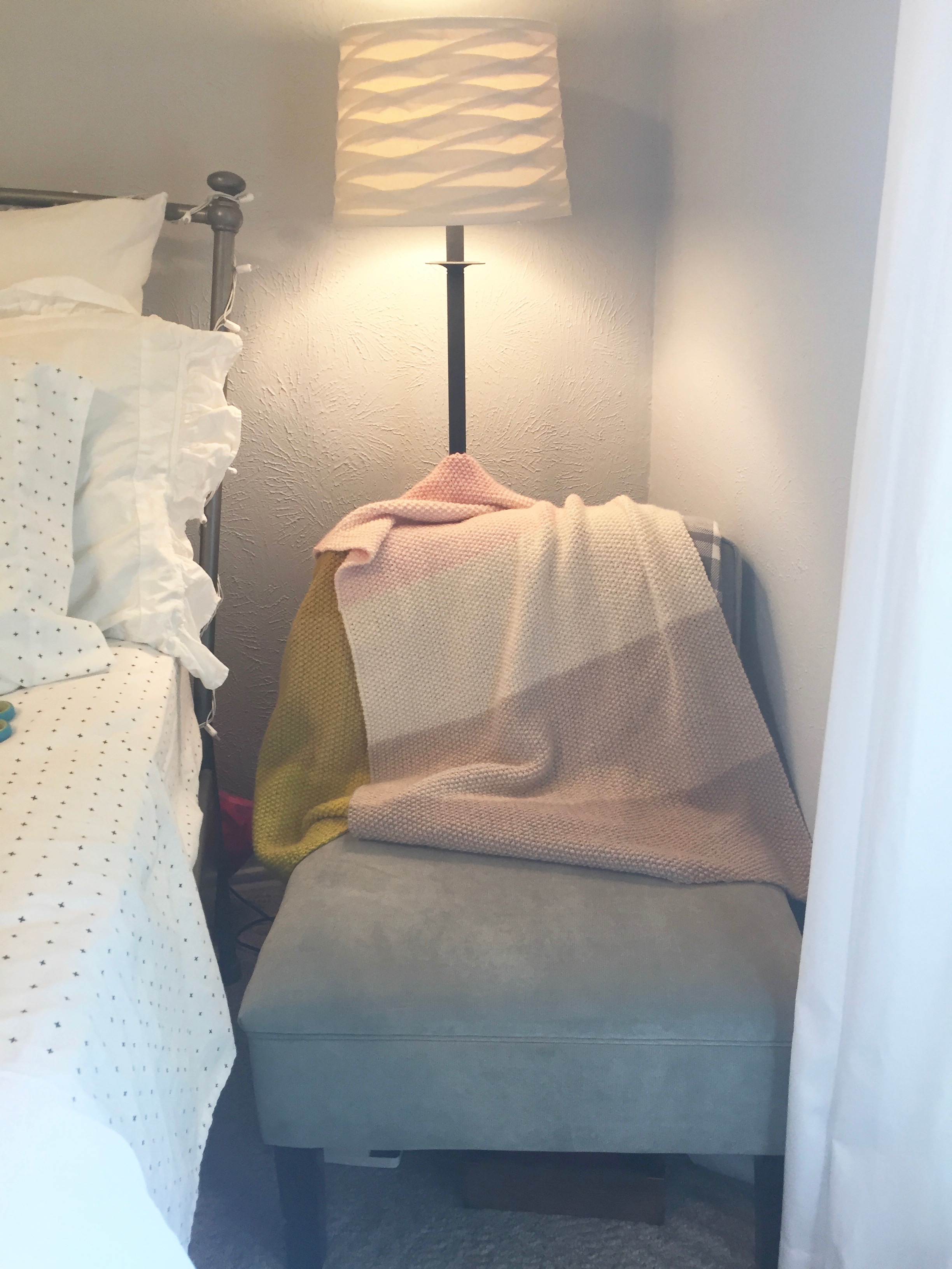 October 16, 2015- the morning I finished the wrap. 