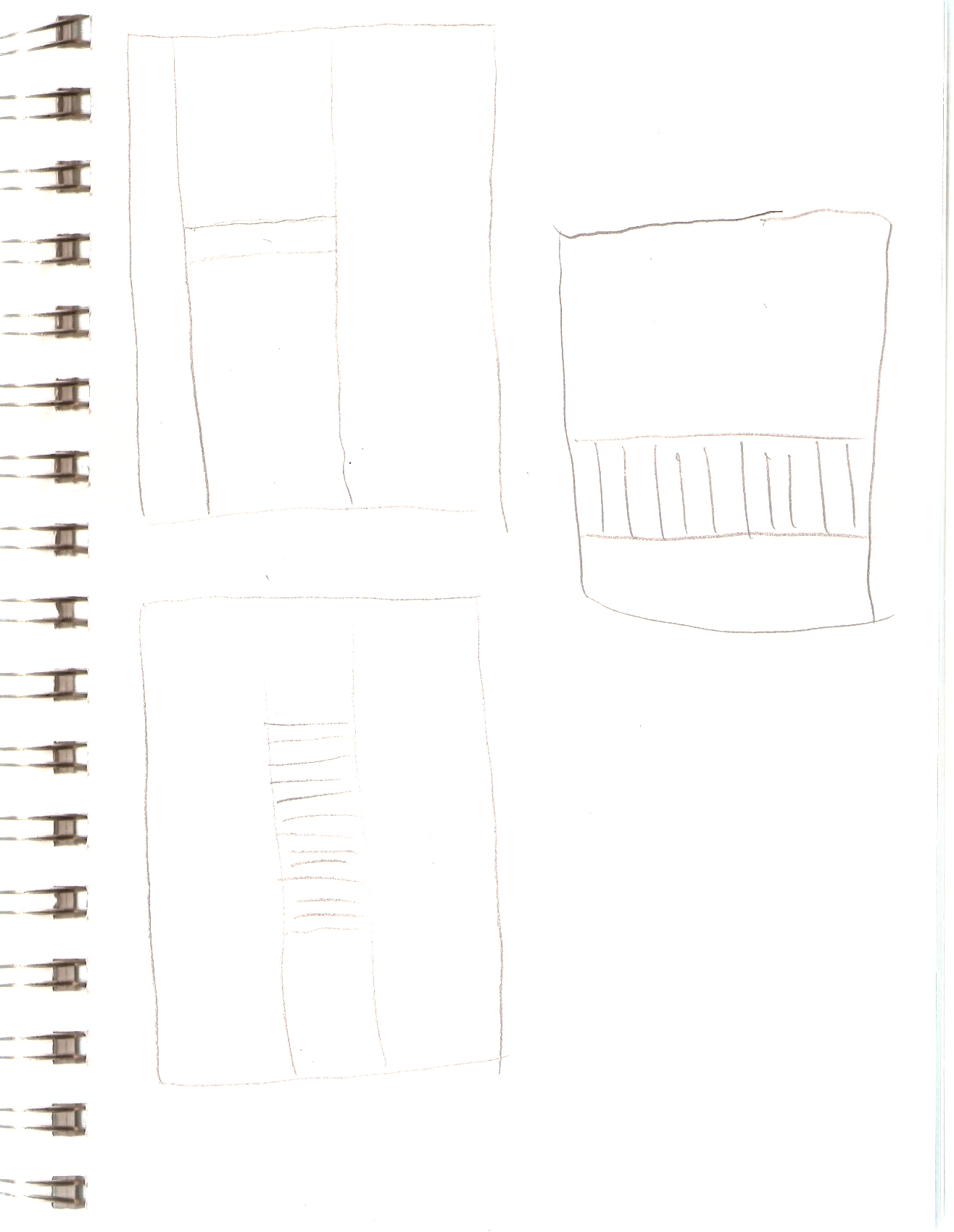 actual page from my sketchbook of the planning of this quilt