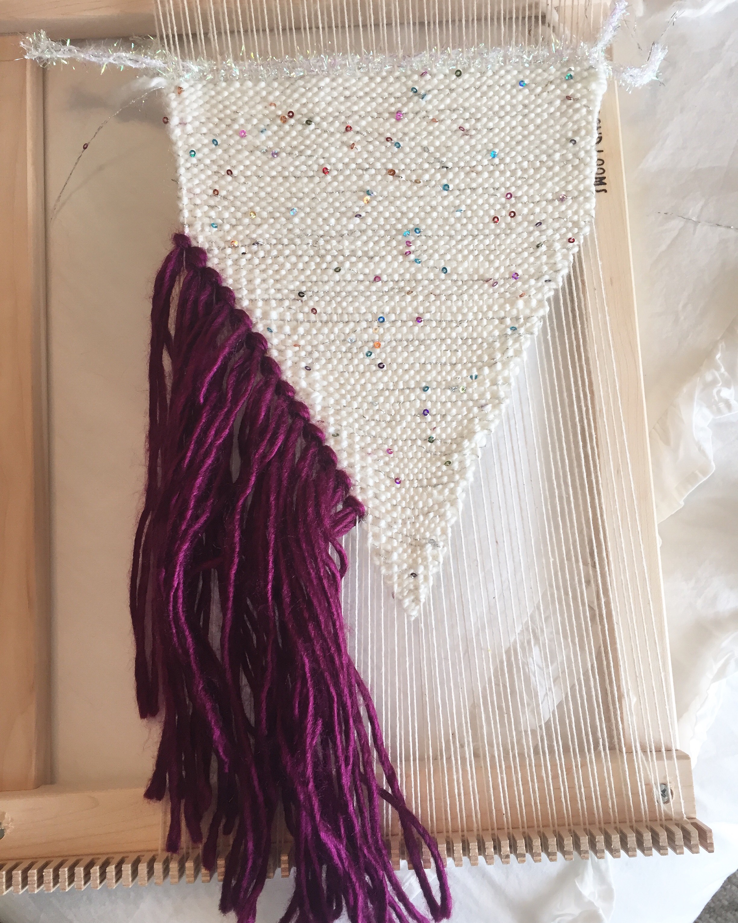 I was working on this last Friday morning before work- this is the point where I had to go to work, so I snapped a quick photo and dreamed of finishing it. 
