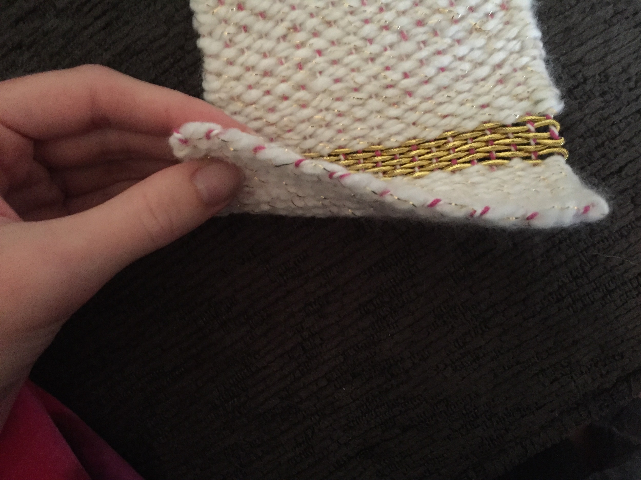 Look at those perfectly looped ends!