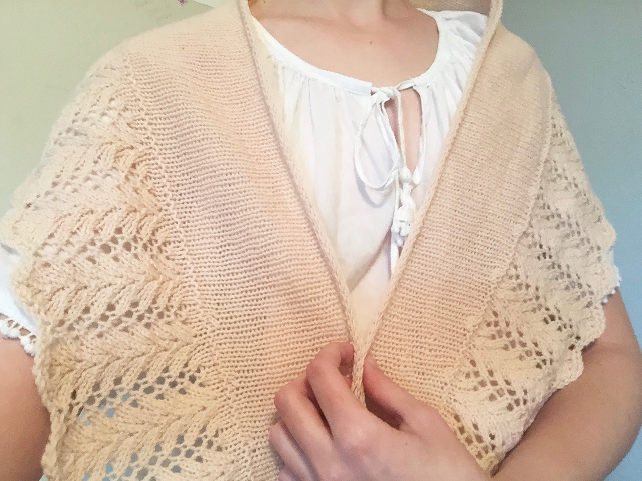 October 28. All dry and ready to wear! It even looks good with pjs!