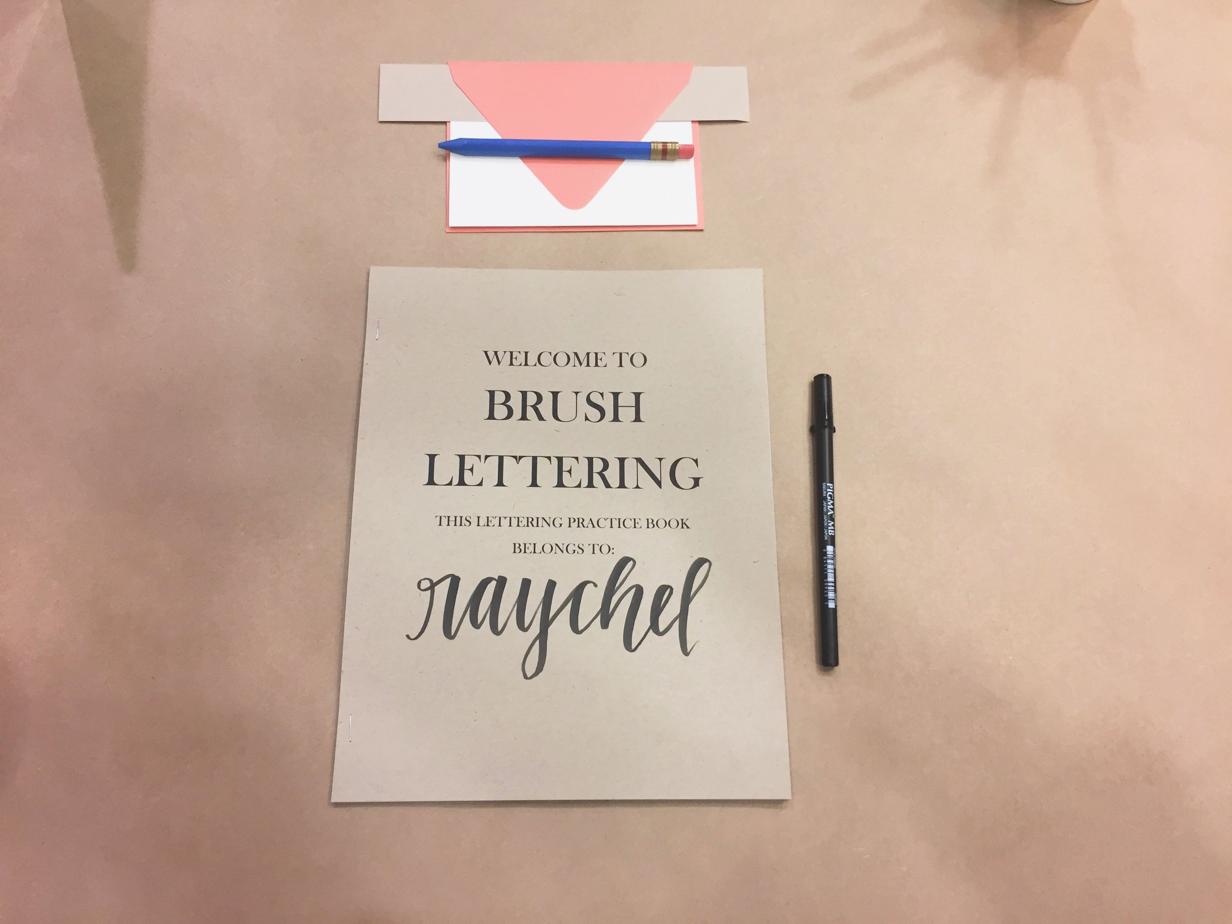 Who doesn't love seeing their name written all pretty?!