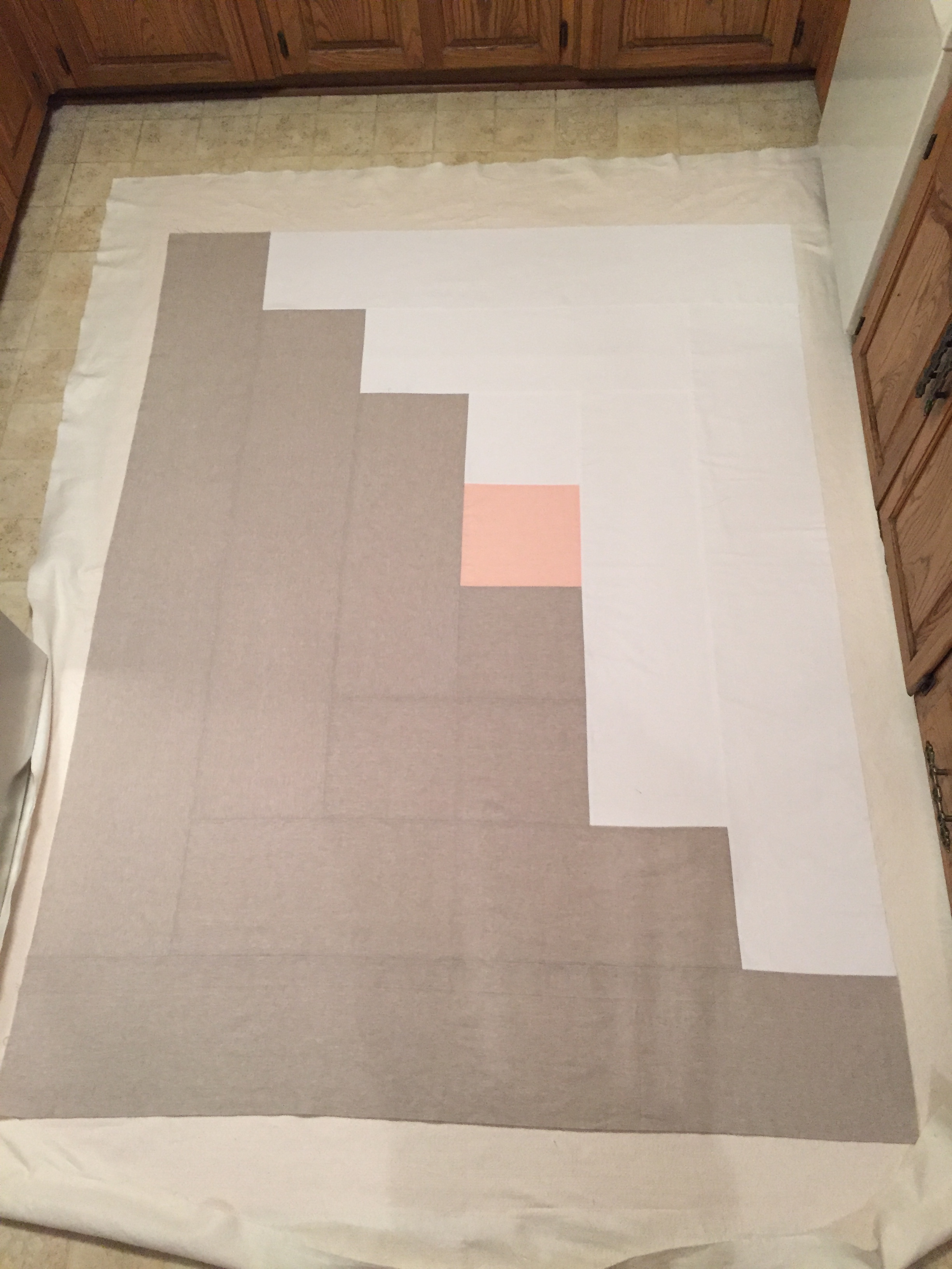 Quilt sandwich time. 