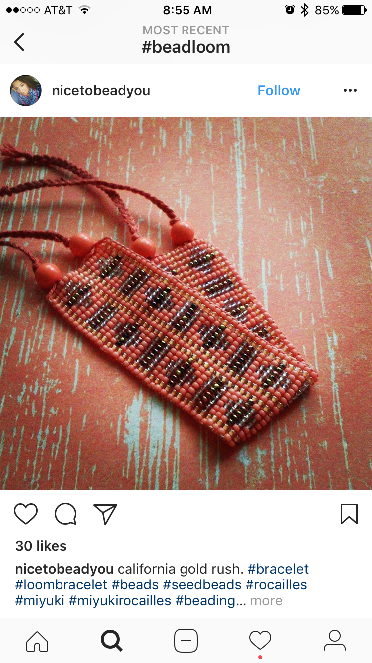 Nice to Bead You. Alternatively, I like how large this one is! And I like the closure. 