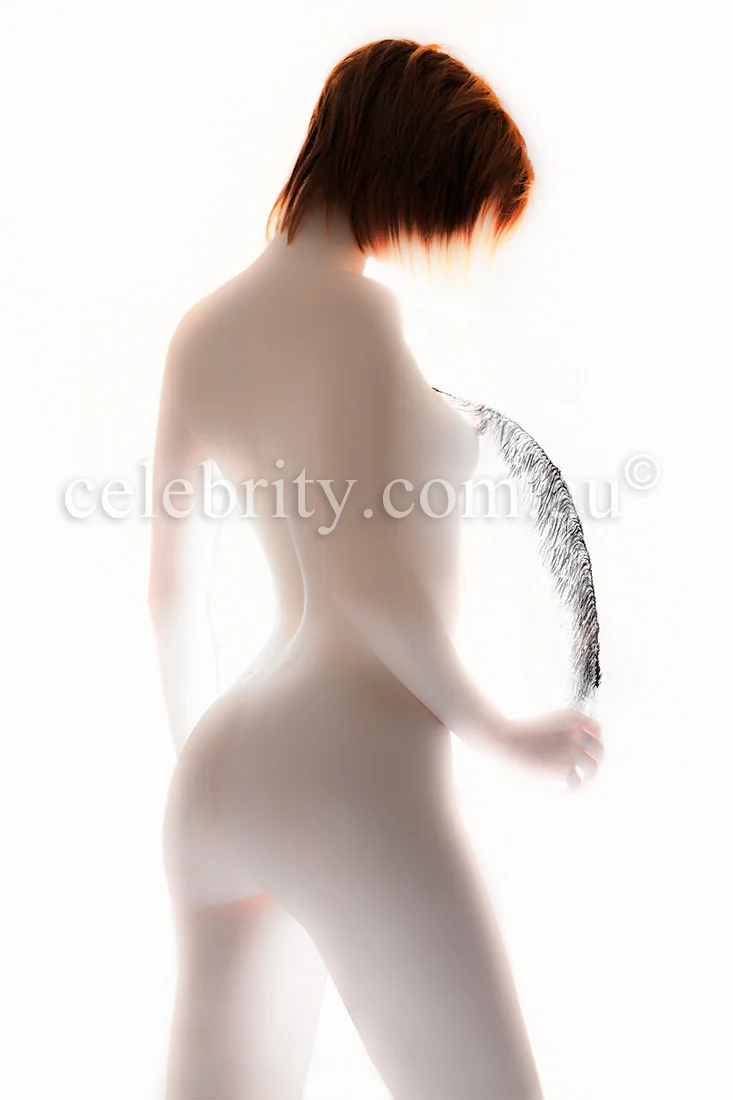 Girl With A Feather