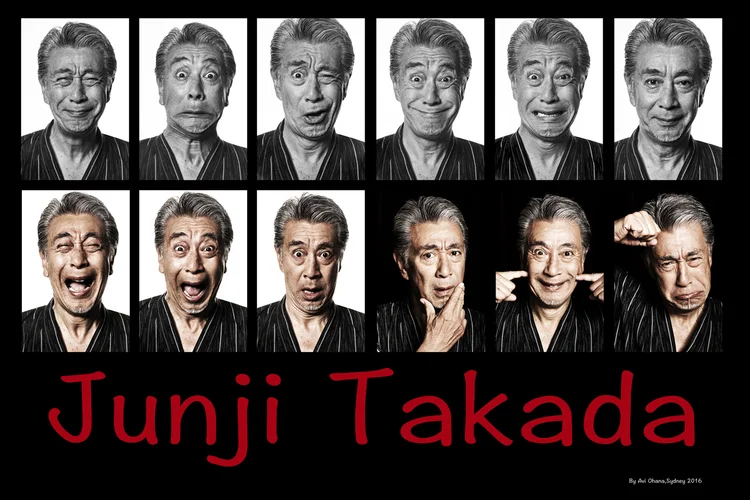 Watch Avi Ohana photographing Japanese celebrity comedian Junji Takada