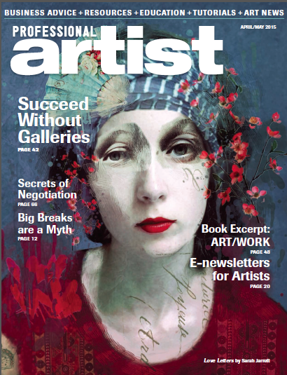 E-newsletters for Artists in Professional Artist