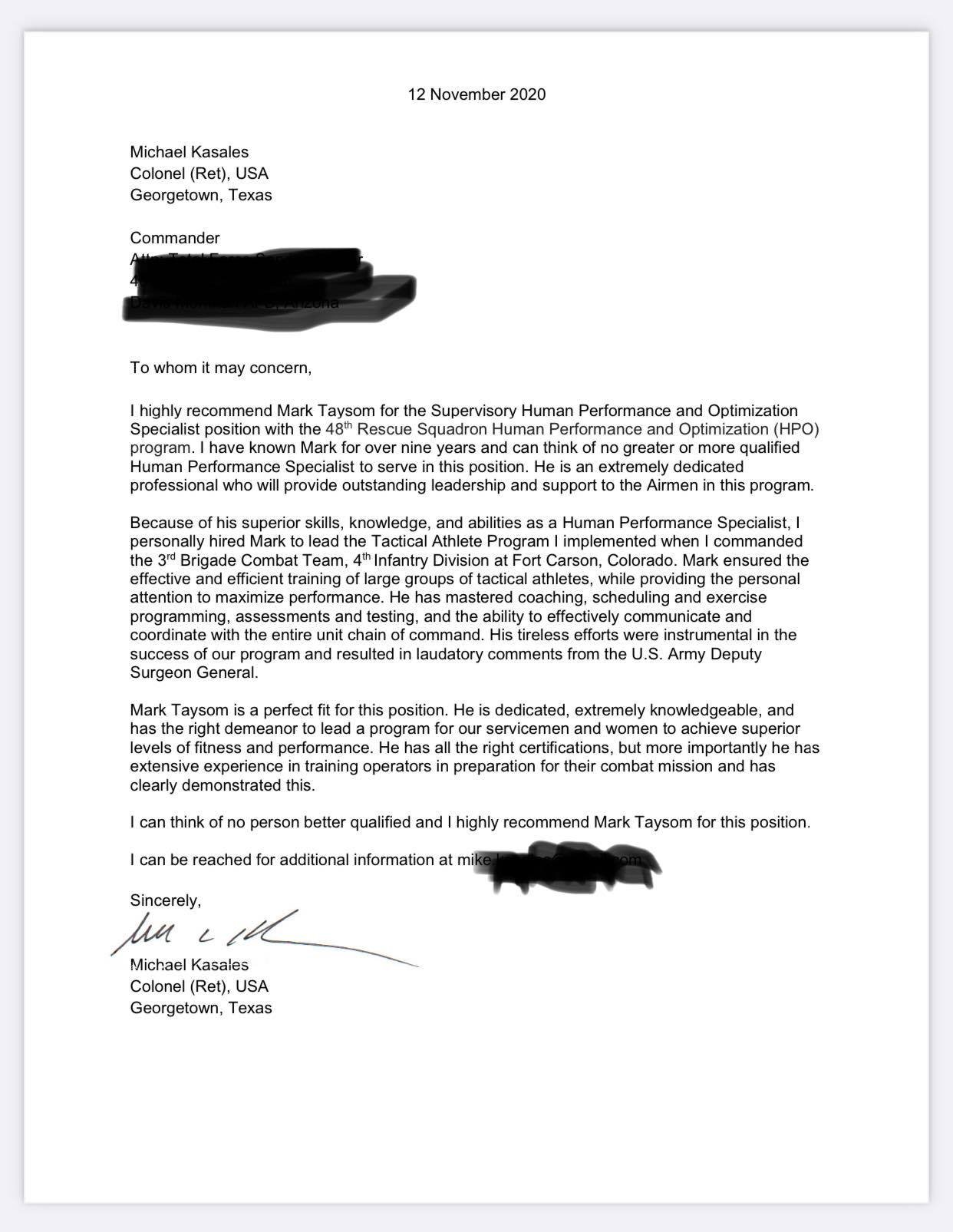 Colonel Mike Kasales Blacked Out Letter of Rec.jpg