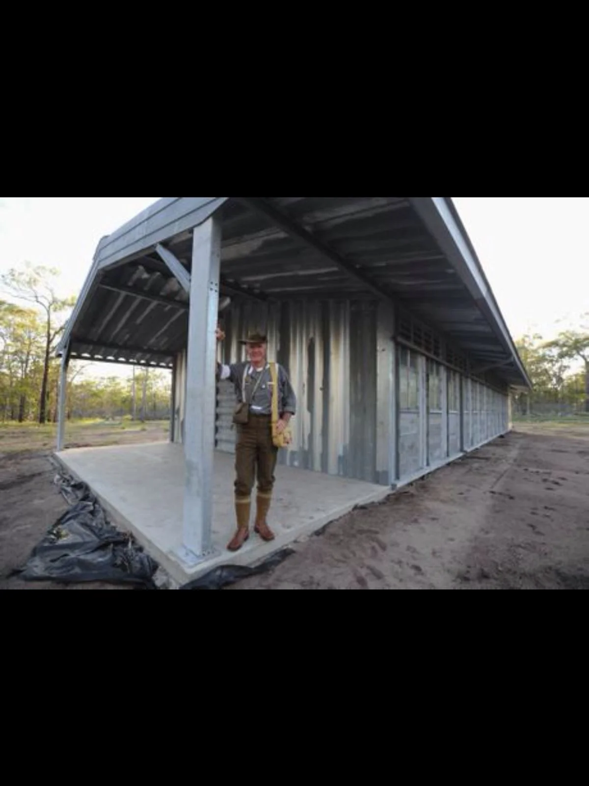 Promise of things to come with our army shed