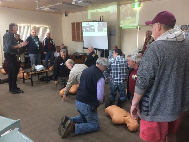 FIRST AID TRAINING - JULY 13 2017