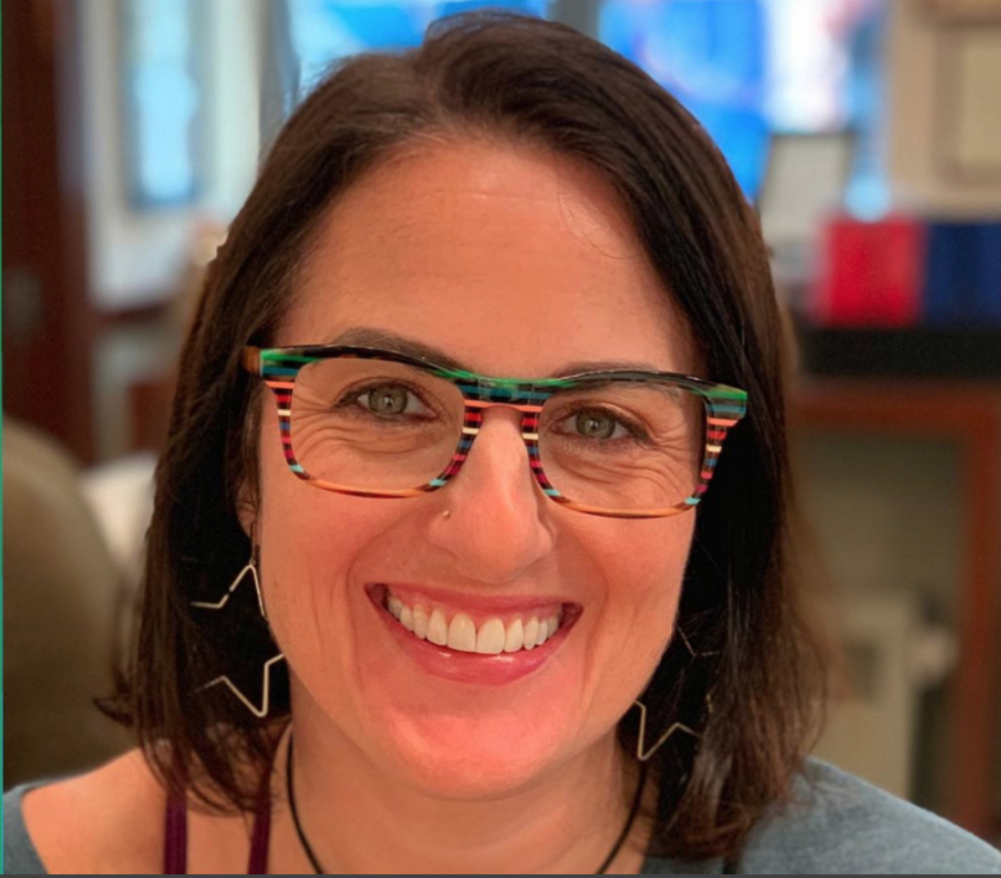 Obsessed with my new frames, which have just a touch of personality. :)