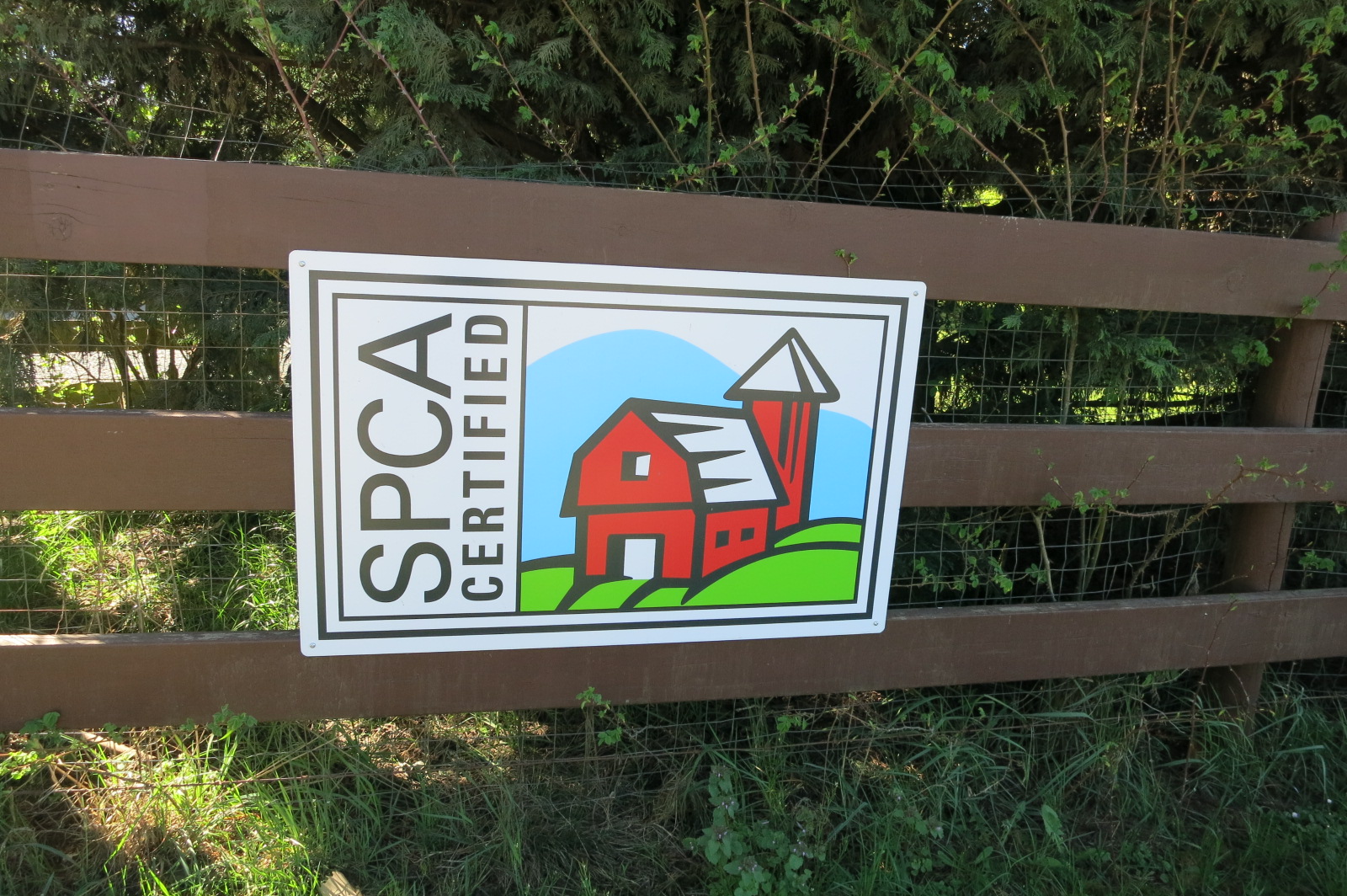 Look for SPCA certified signs!