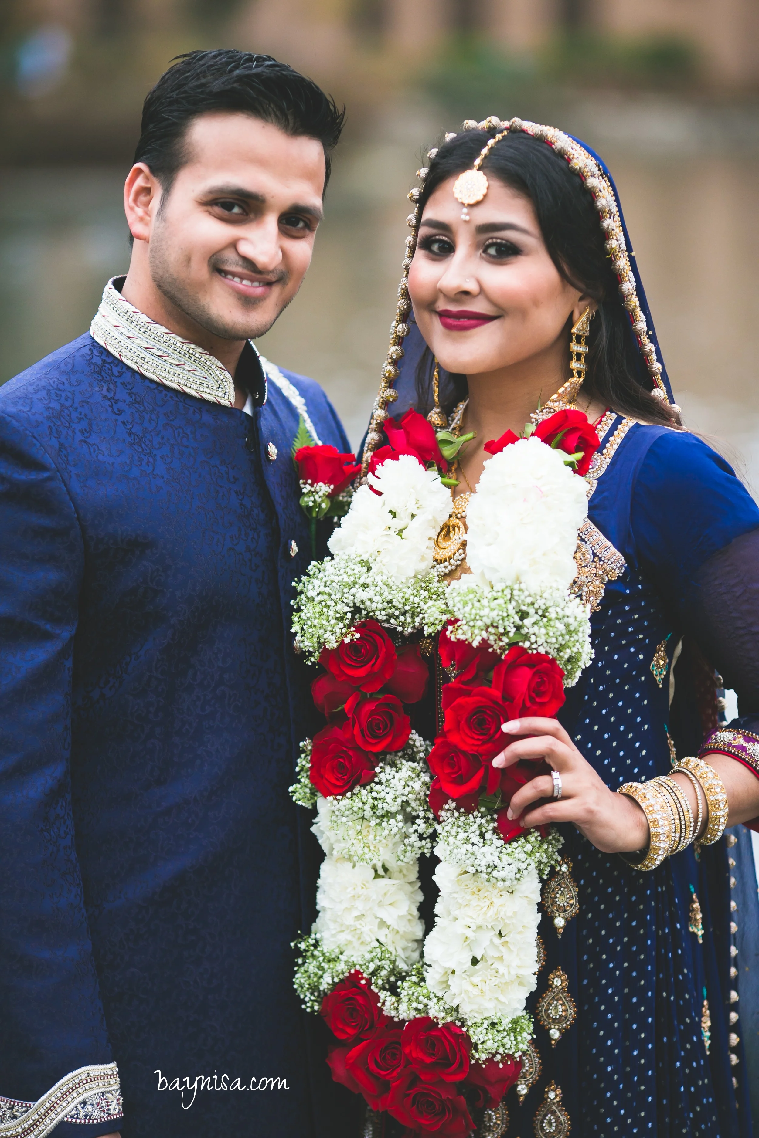 Wedding Garland and Boutonniere Set