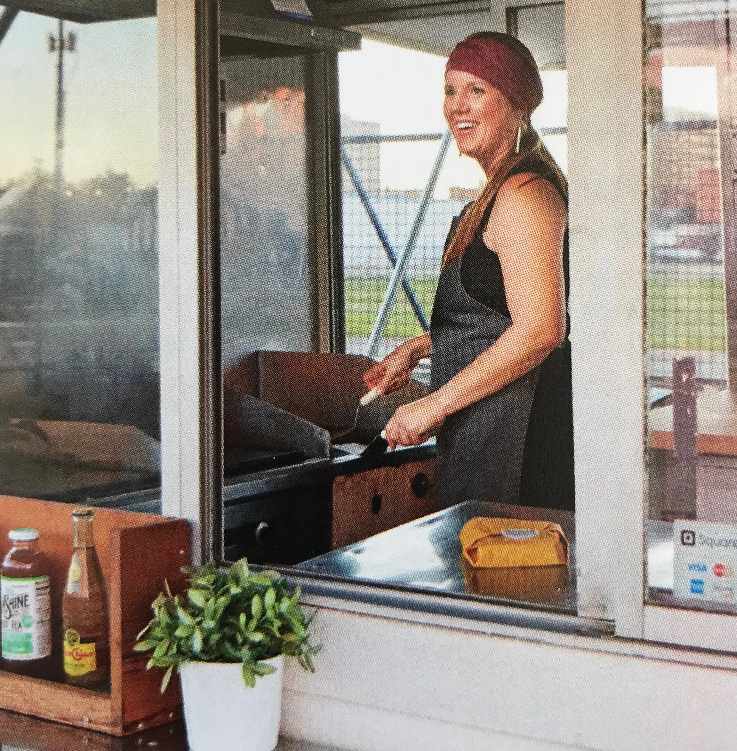 Team Player Rhodes is a hands-on owner, always wiling to fill in if something comes up or an employee needs time off. She also raves about the Cheddar Box team. "They support the vision and make it happen," she says. "I can go out of town for two days and not think twice about the business because the people on the team carry the responsibilities - they own it."