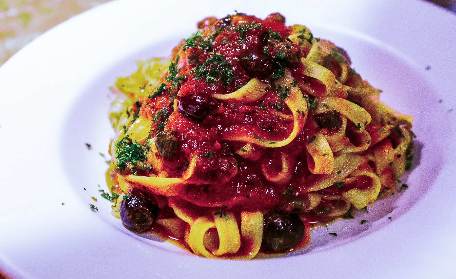 Fettuccine Puttanesca