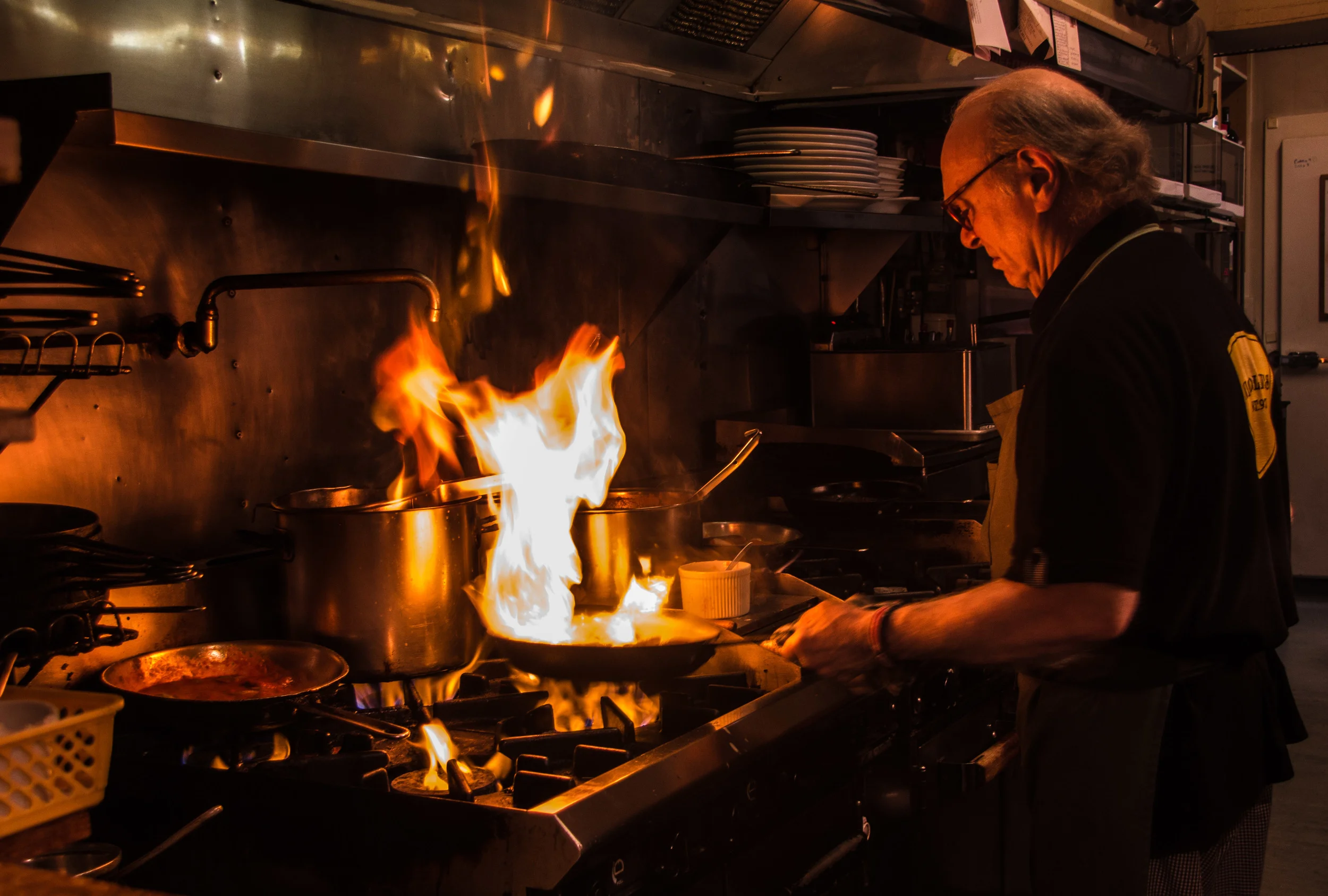 Temperatures rise in the Kitchen