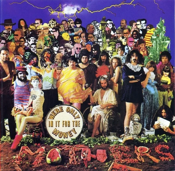 FRANK ZAPPA AND THE MOTHERS OF INVENTION, 1968, WARDROBE BY TIGER MORSE.