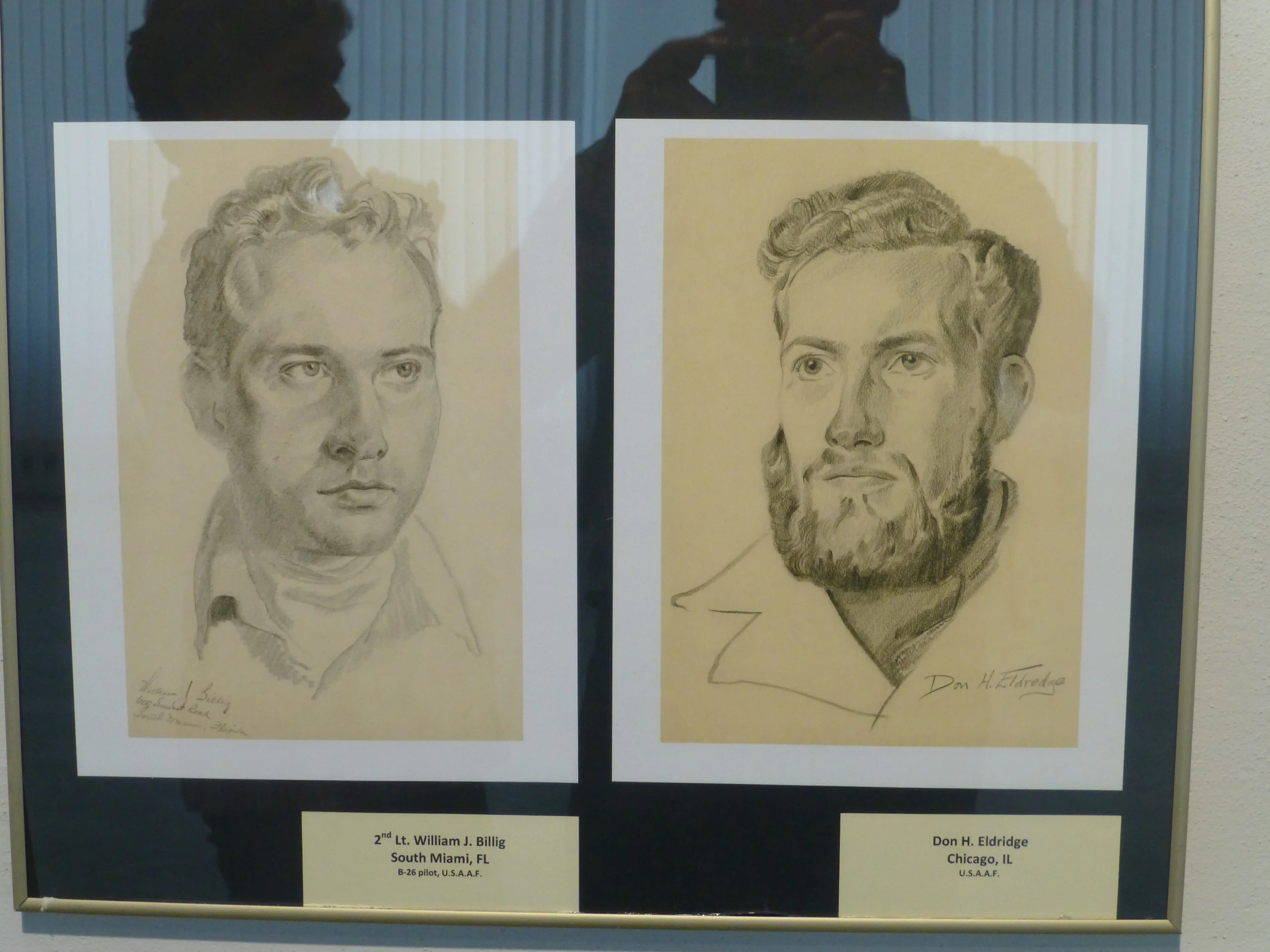 TWO OF MANY SKETCHES DONE BY ONE OF tHE POWS