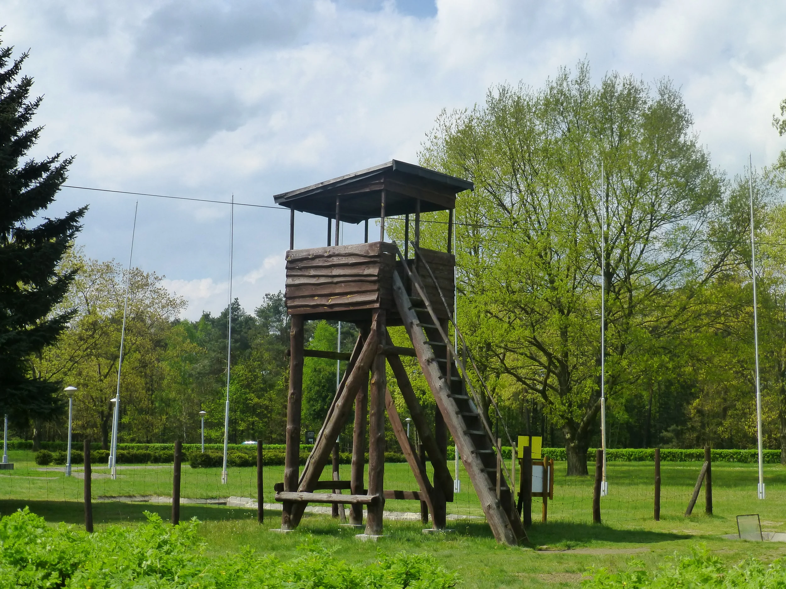 RECREATED GUARD TOWER