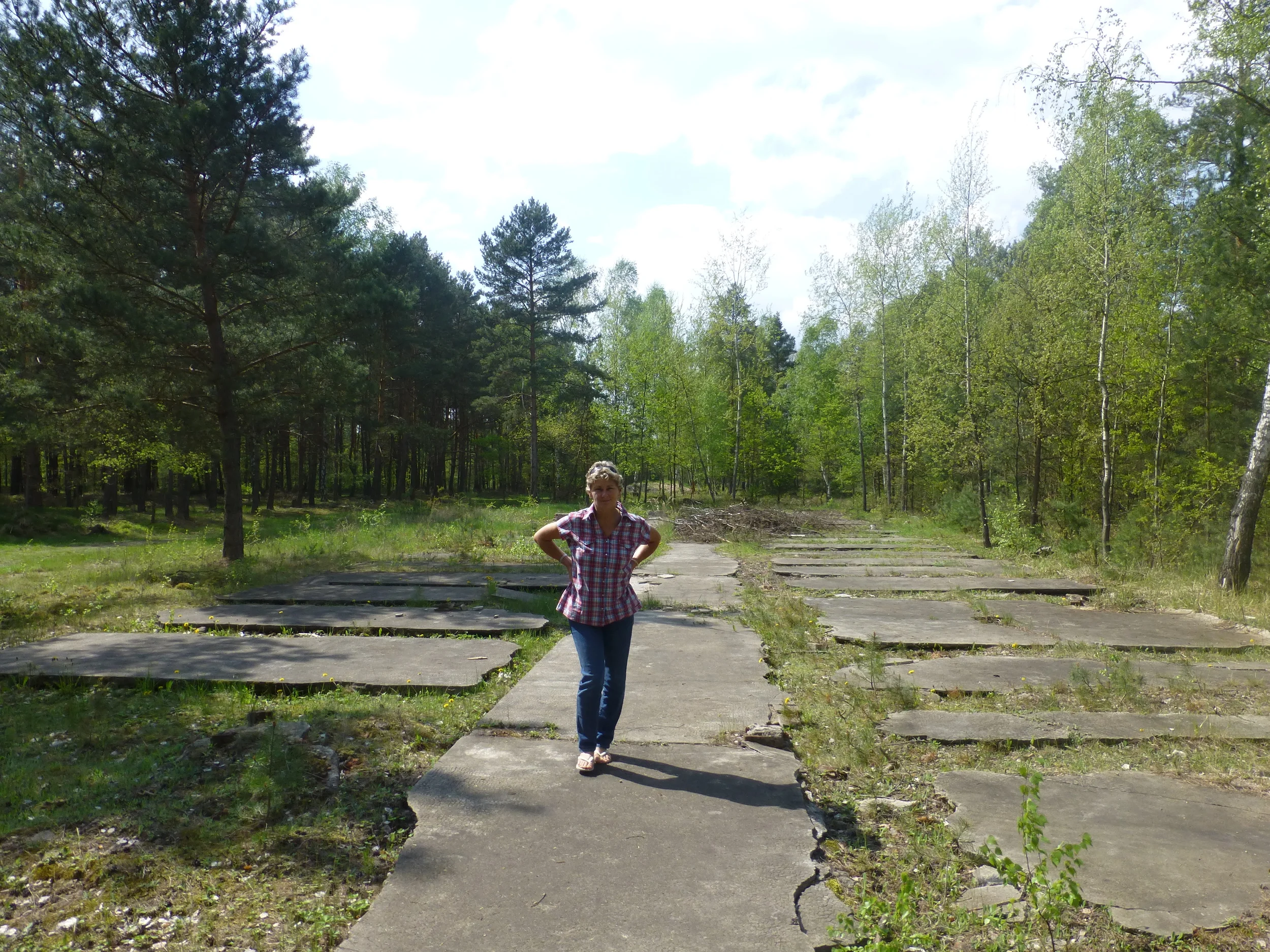 Foundations of the old hospital