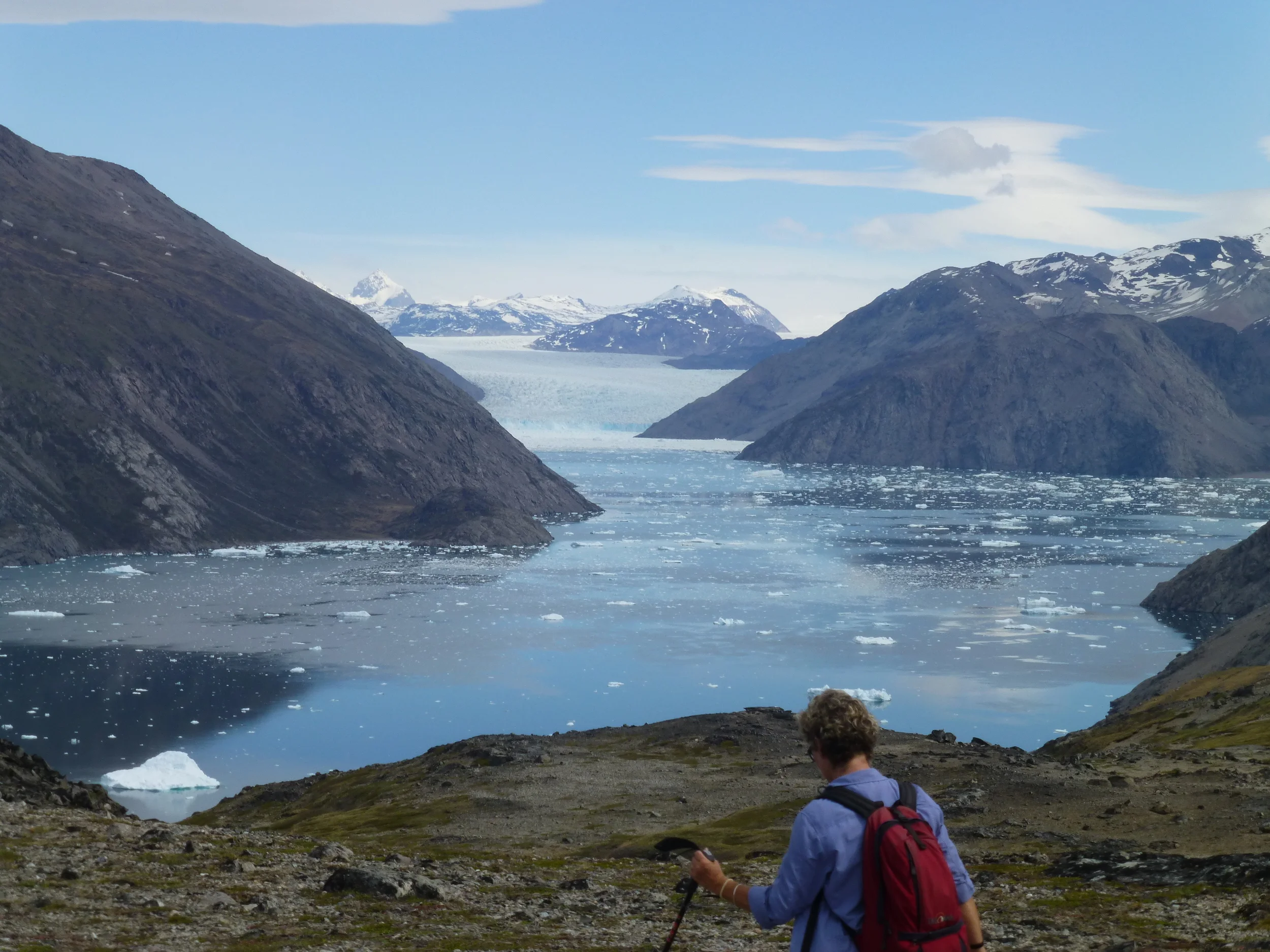 Qooroq Glacier walk
